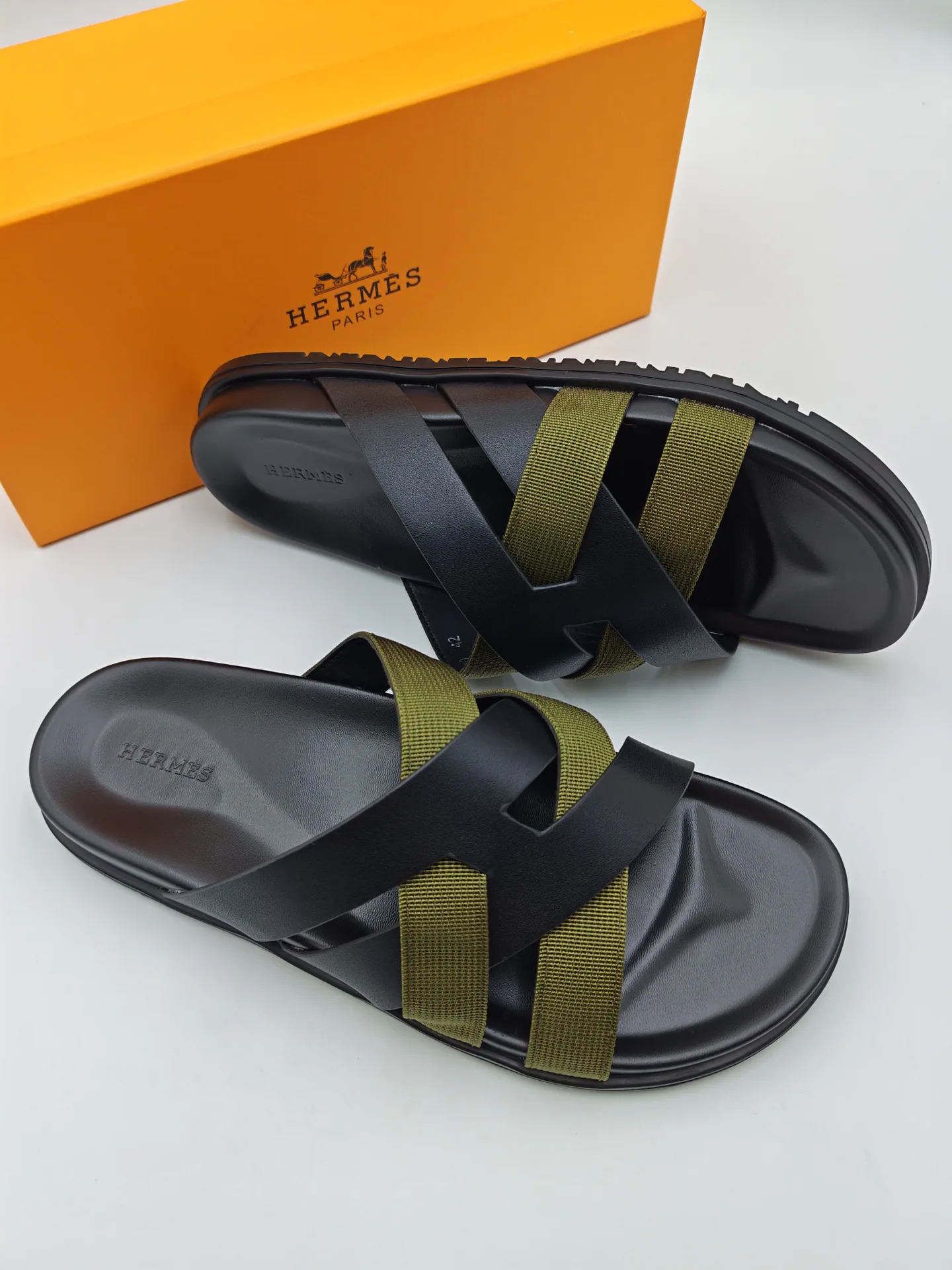 Шлепанцы Мужские Hermes 4523762