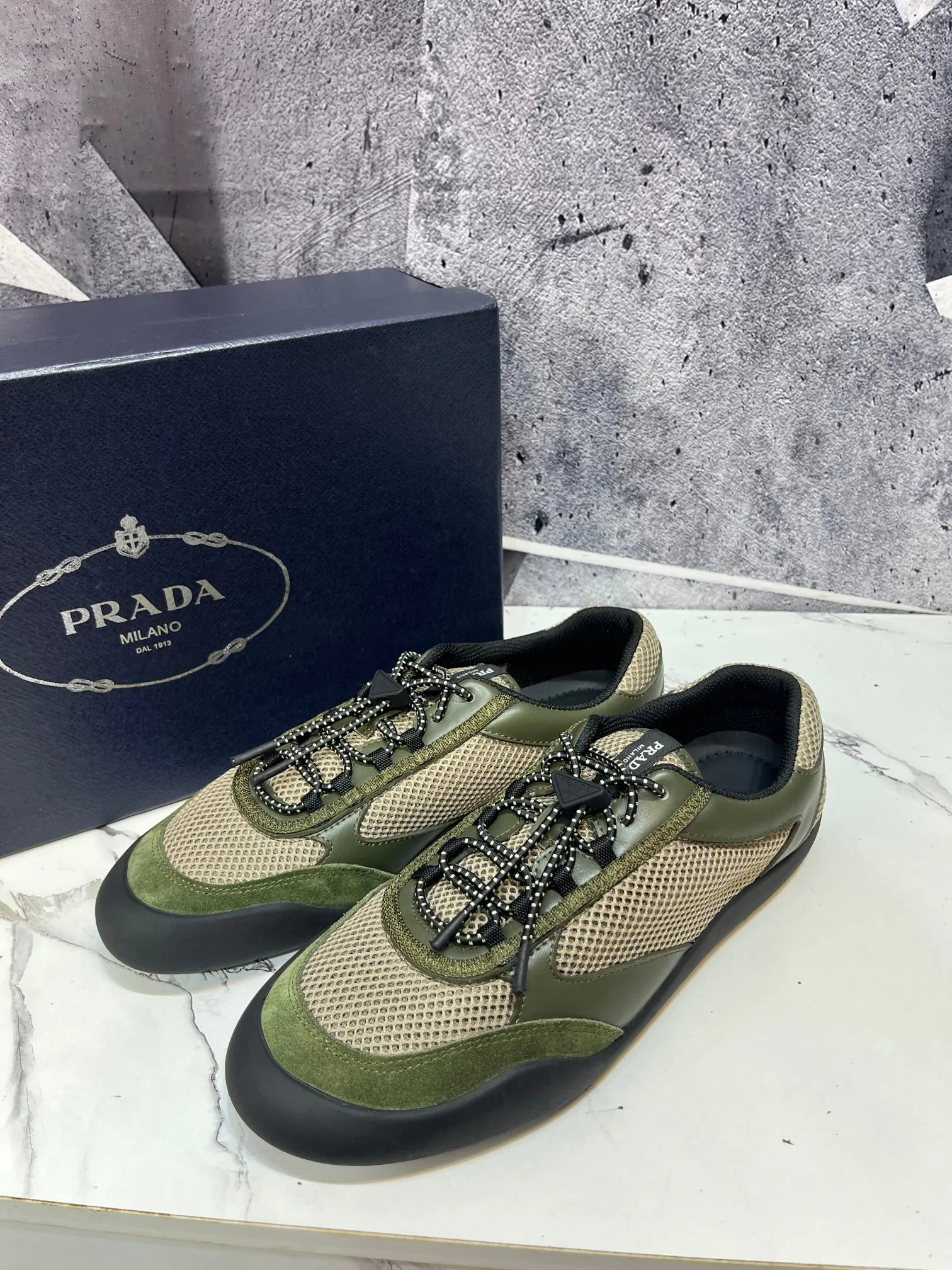 Кроссовки Мужские Prada 17955457