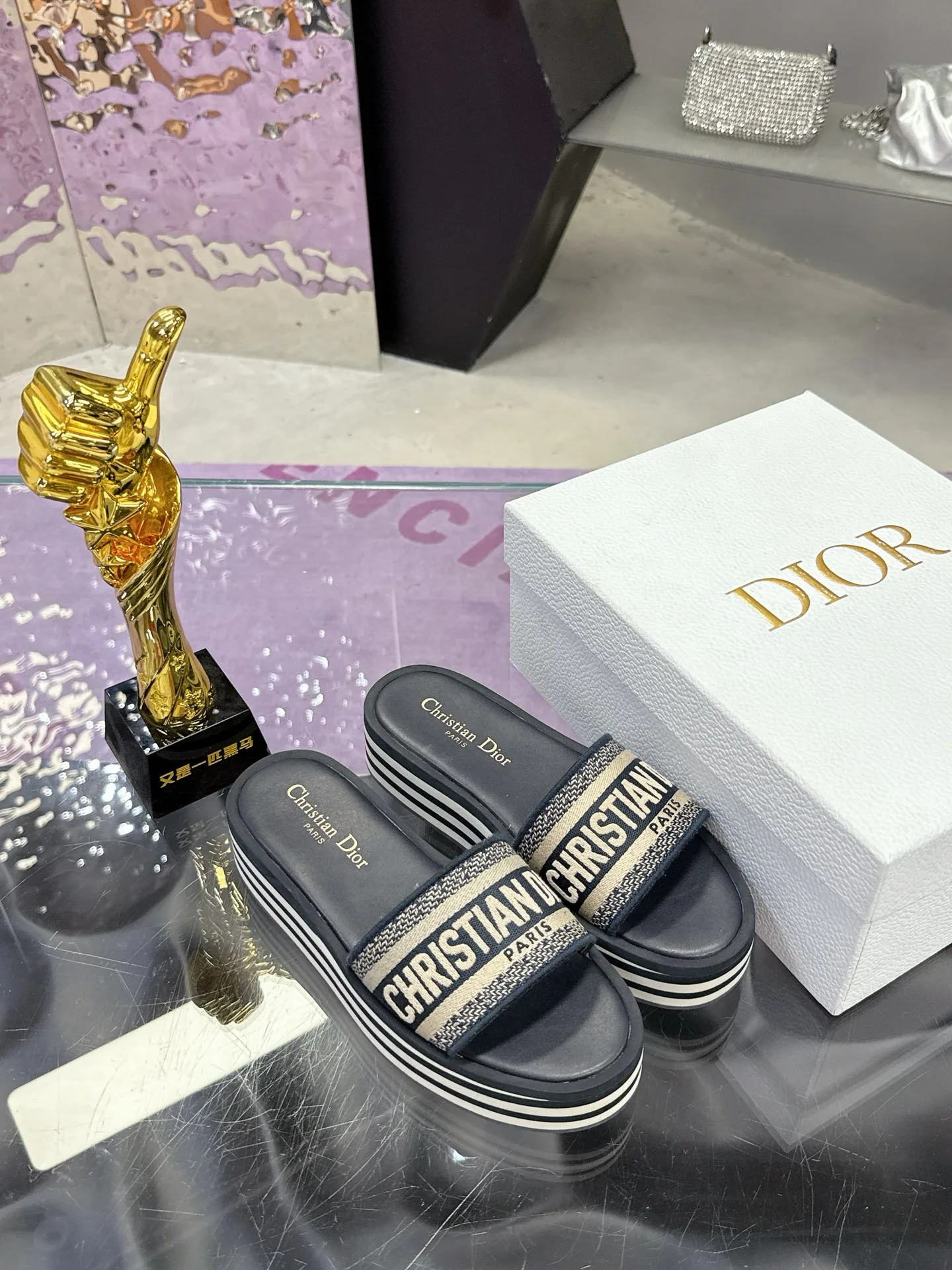 Шлепанцы Женские Christian Dior 29942