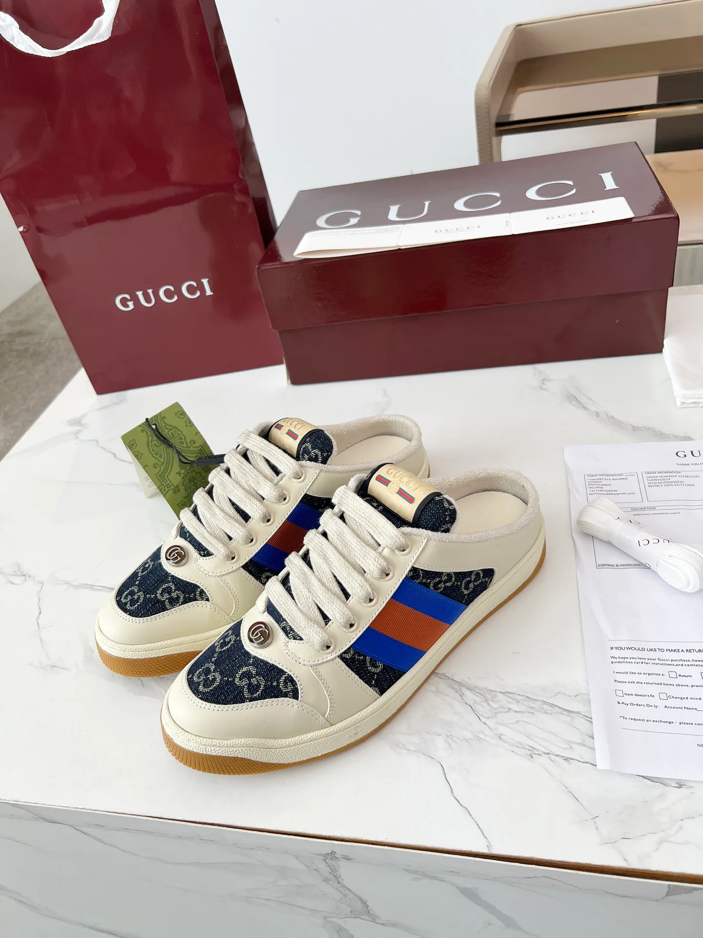 Кроссовки Женские Gucci 46014