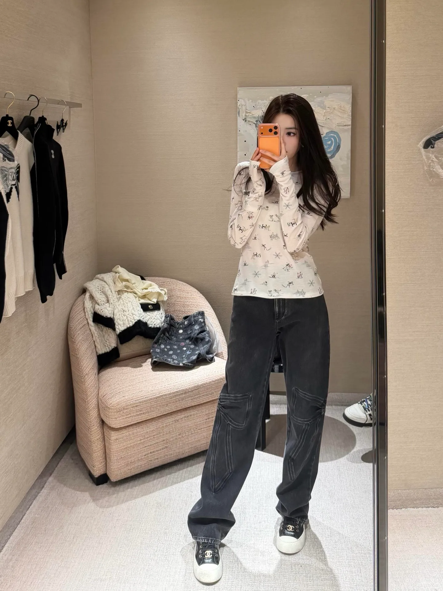 Джинсы Женские Chanel 5296009