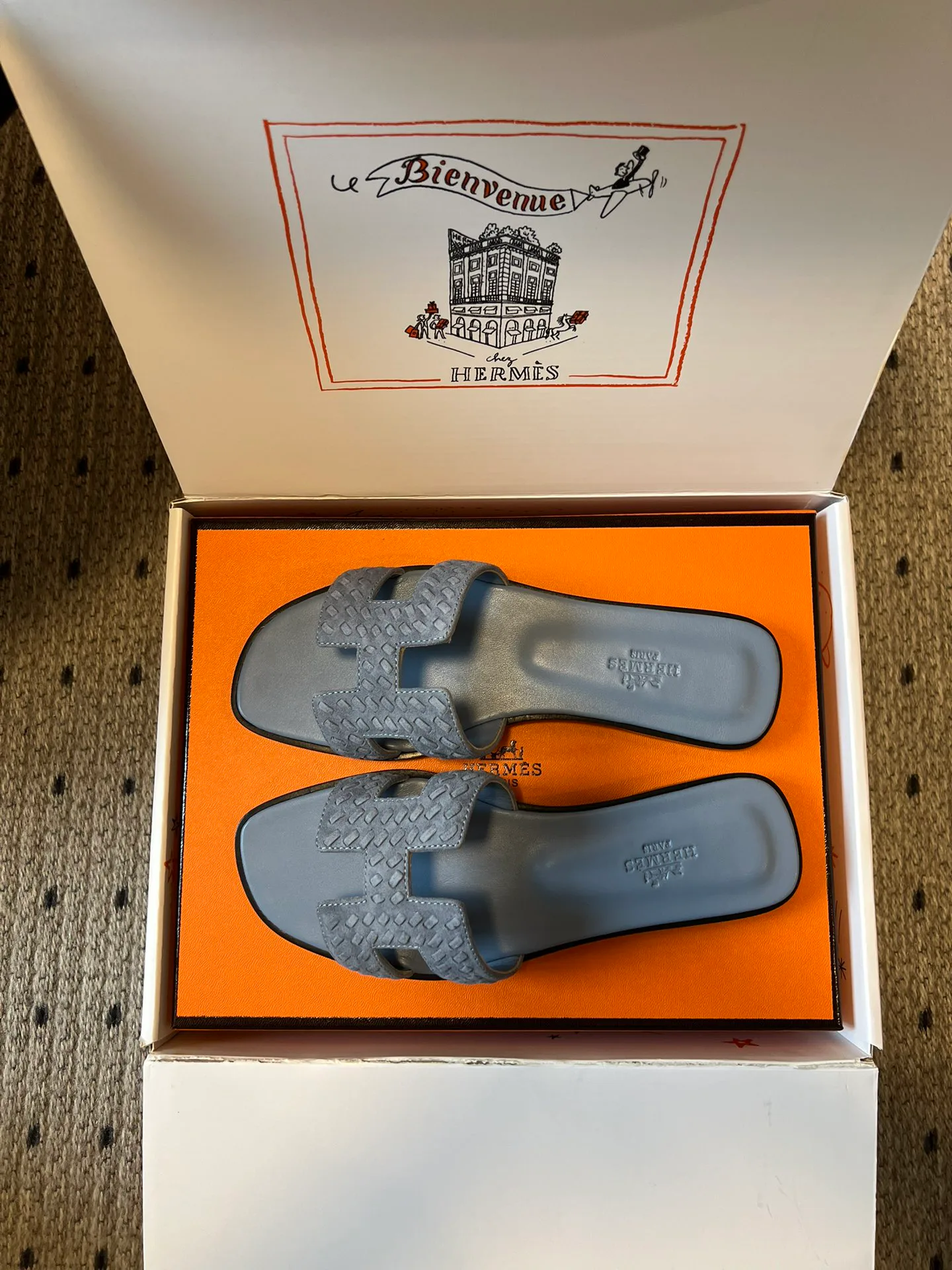 Шлепанцы Женские Hermes 10209544