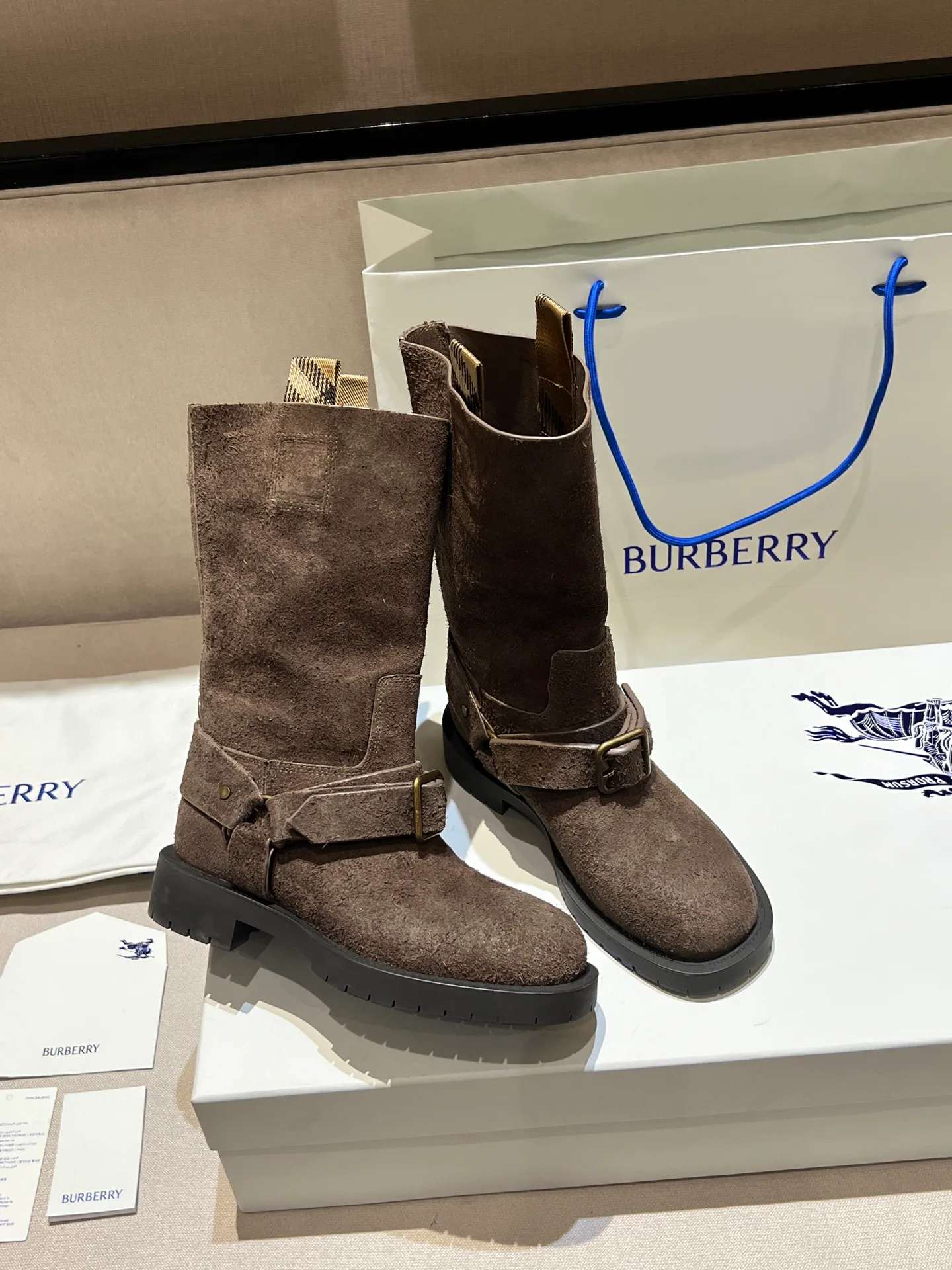 Ботинки Женские Burberry 3281849