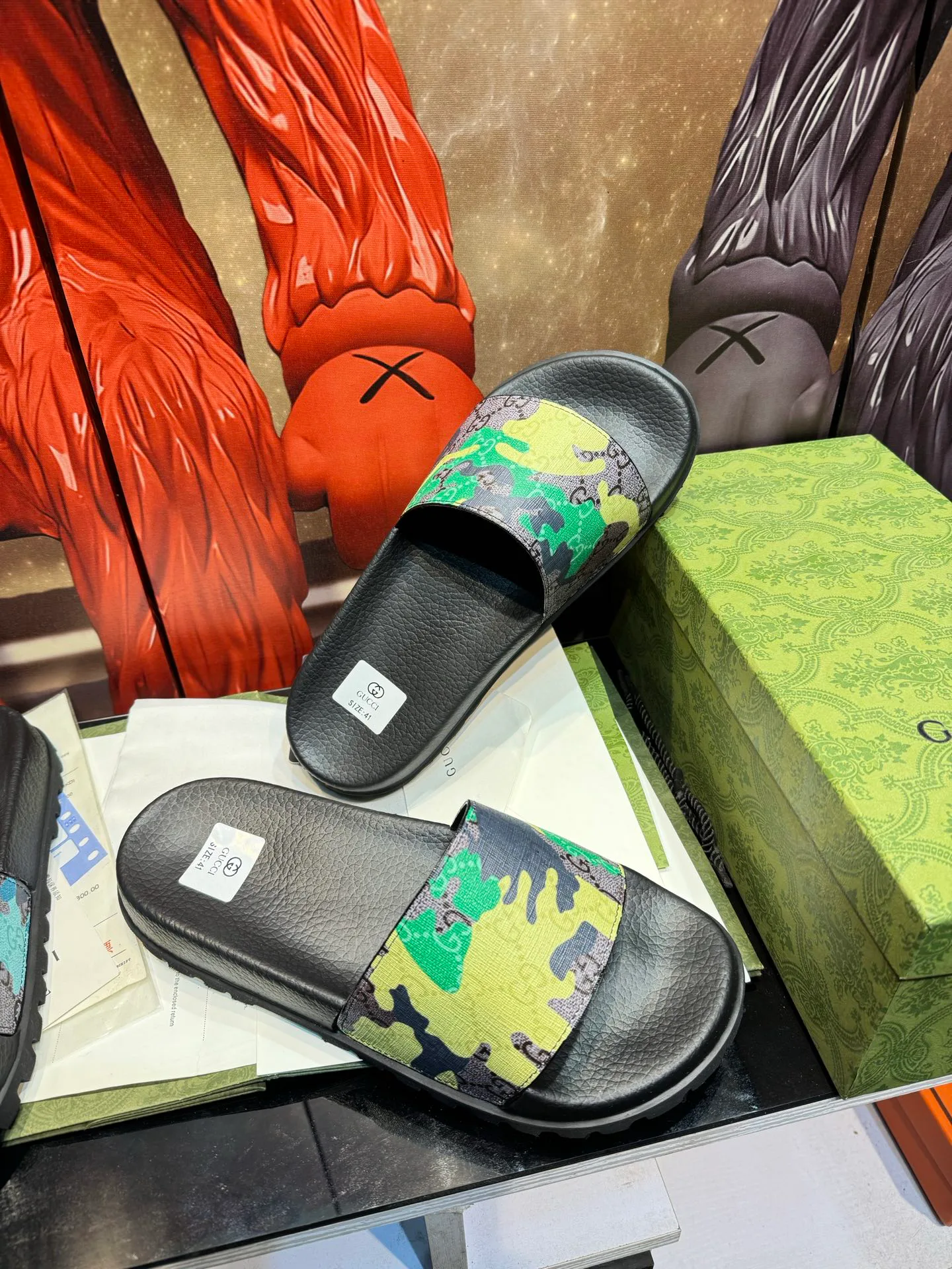 Шлепанцы Женские Gucci 10199421