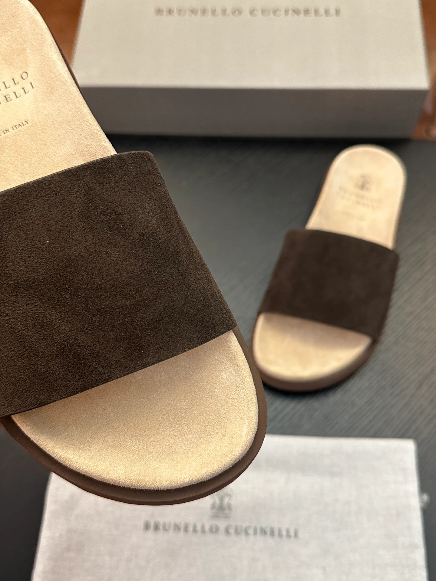 Тапочки Мужские Brunello Cucinelli 14548933