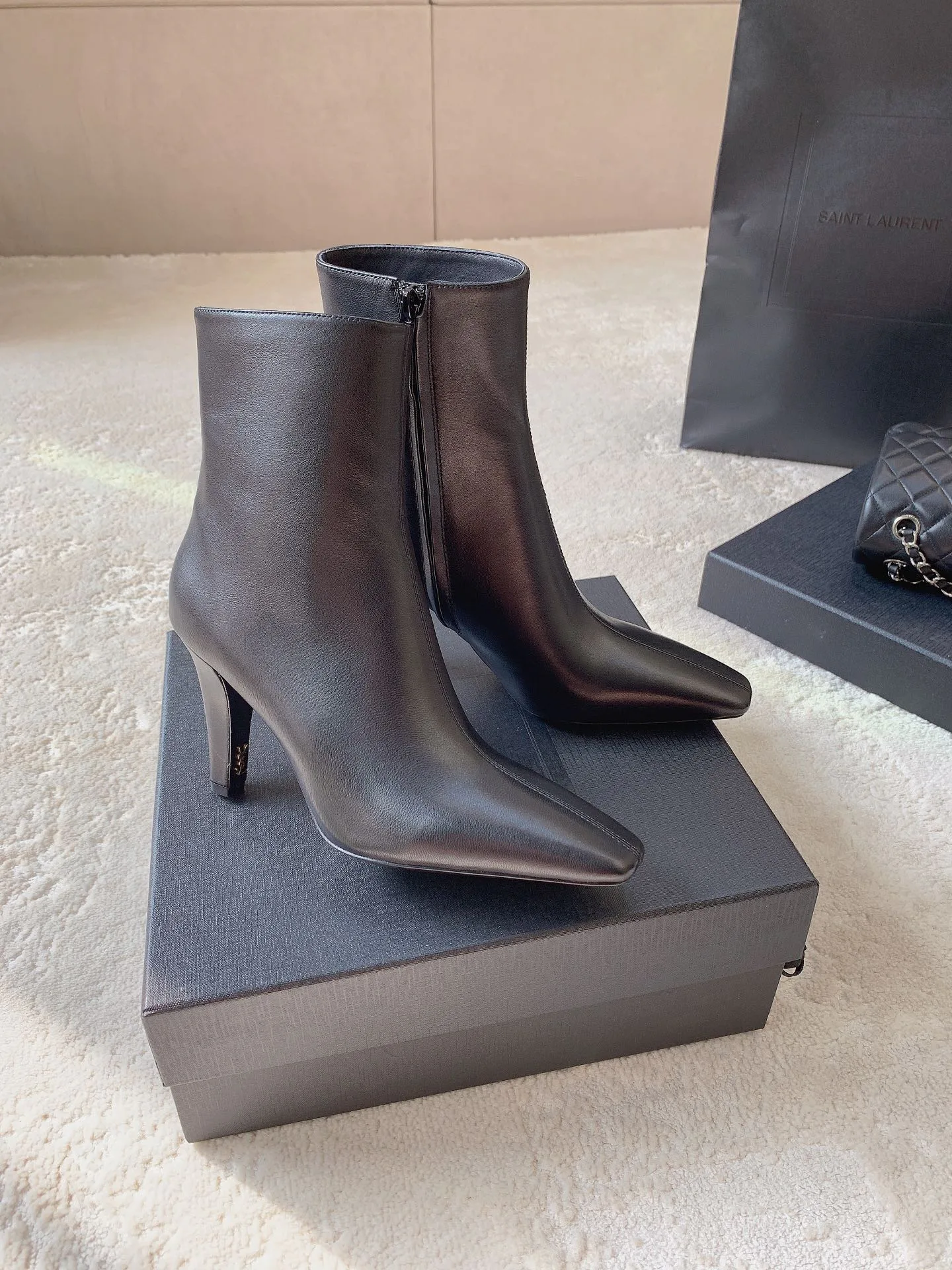 Ботильоны Женские Saint Laurent 3929758