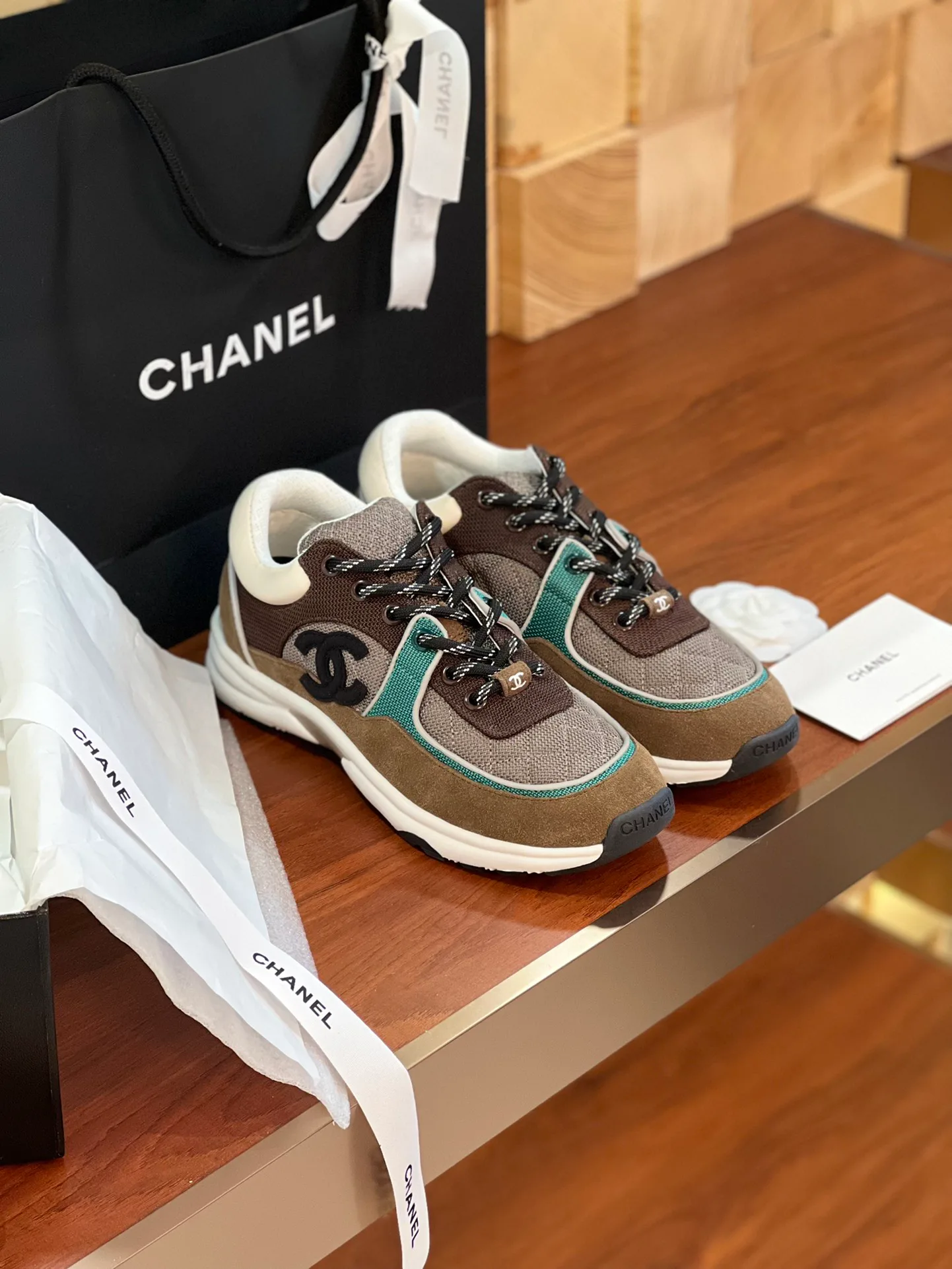 Кроссовки Женские Chanel 1021221