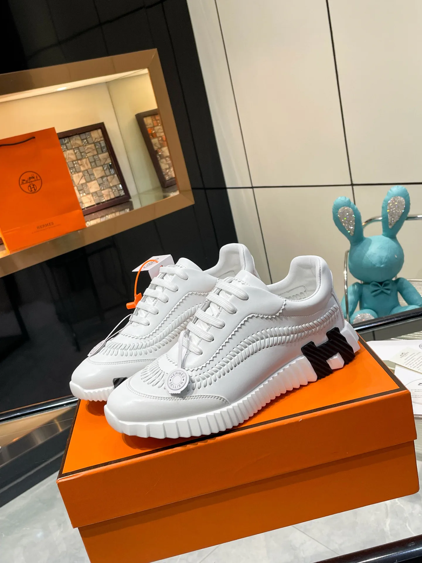 Кроссовки Женские Hermes 168967
