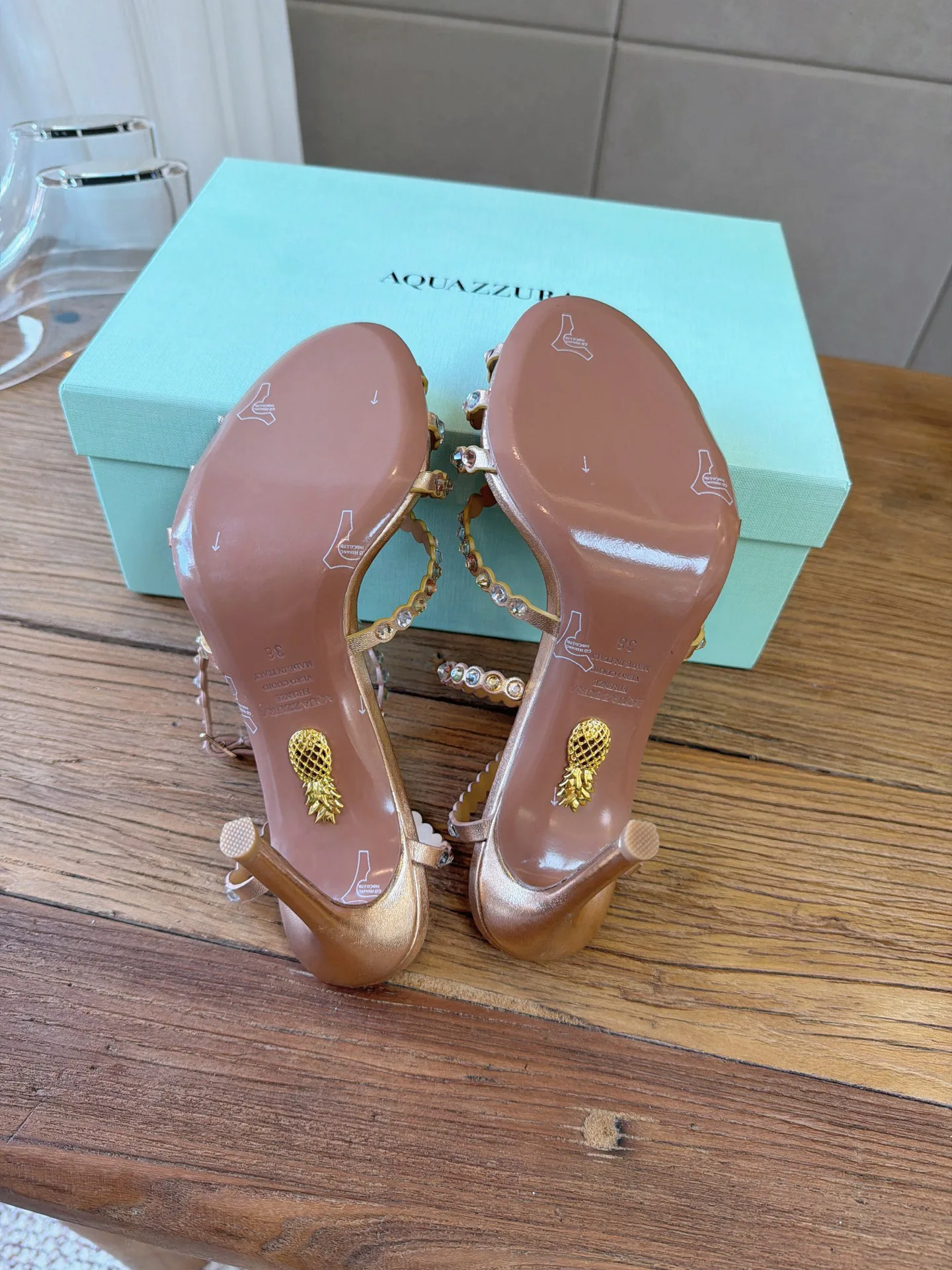 Босоножки Женские Aquazzura 17620669