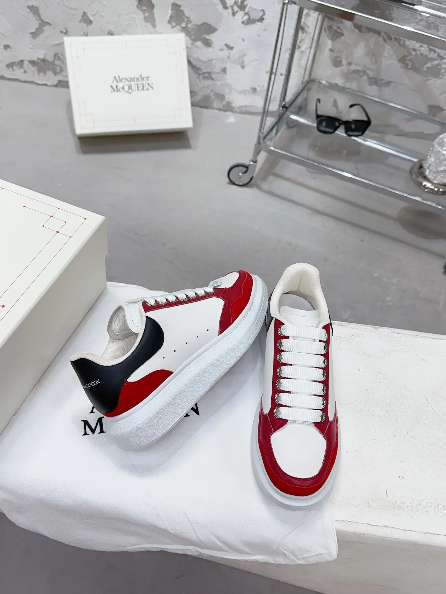 Кеды Женские Alexander Mcqueen 730162