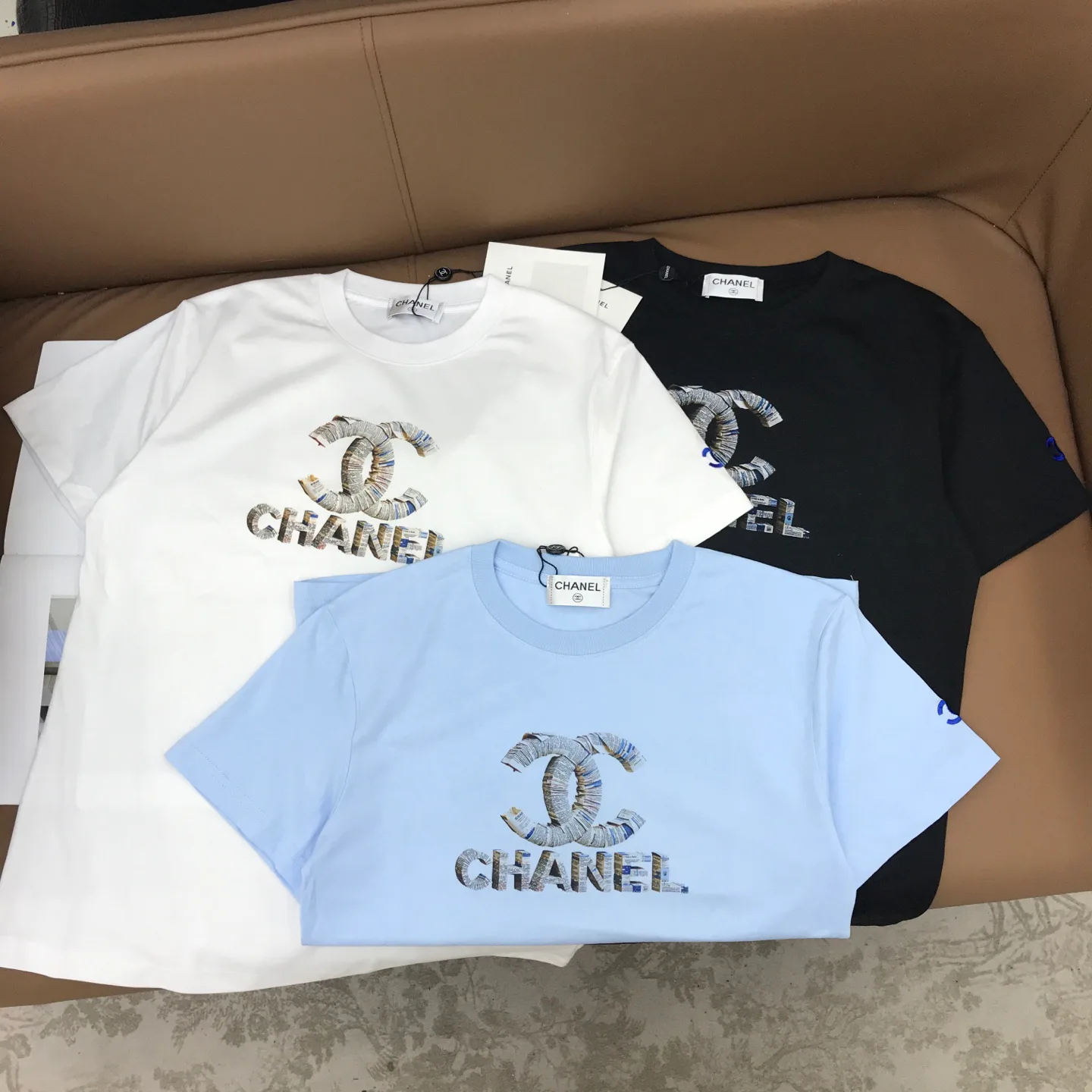 Футболки Женские Chanel 10653376