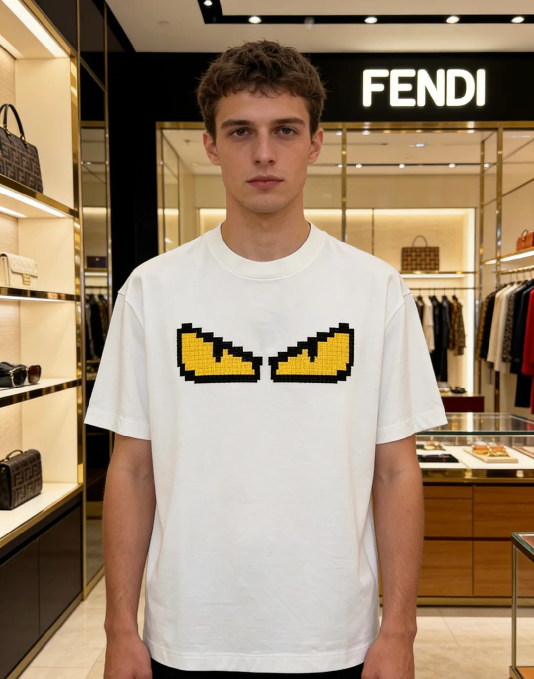 Футболки Мужские Fendi 13442035