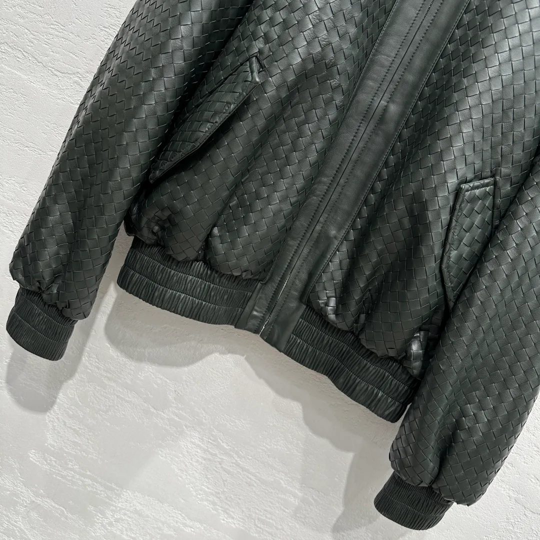 Кожаные Куртки И Дублёнки Женские Bottega Veneta 12783