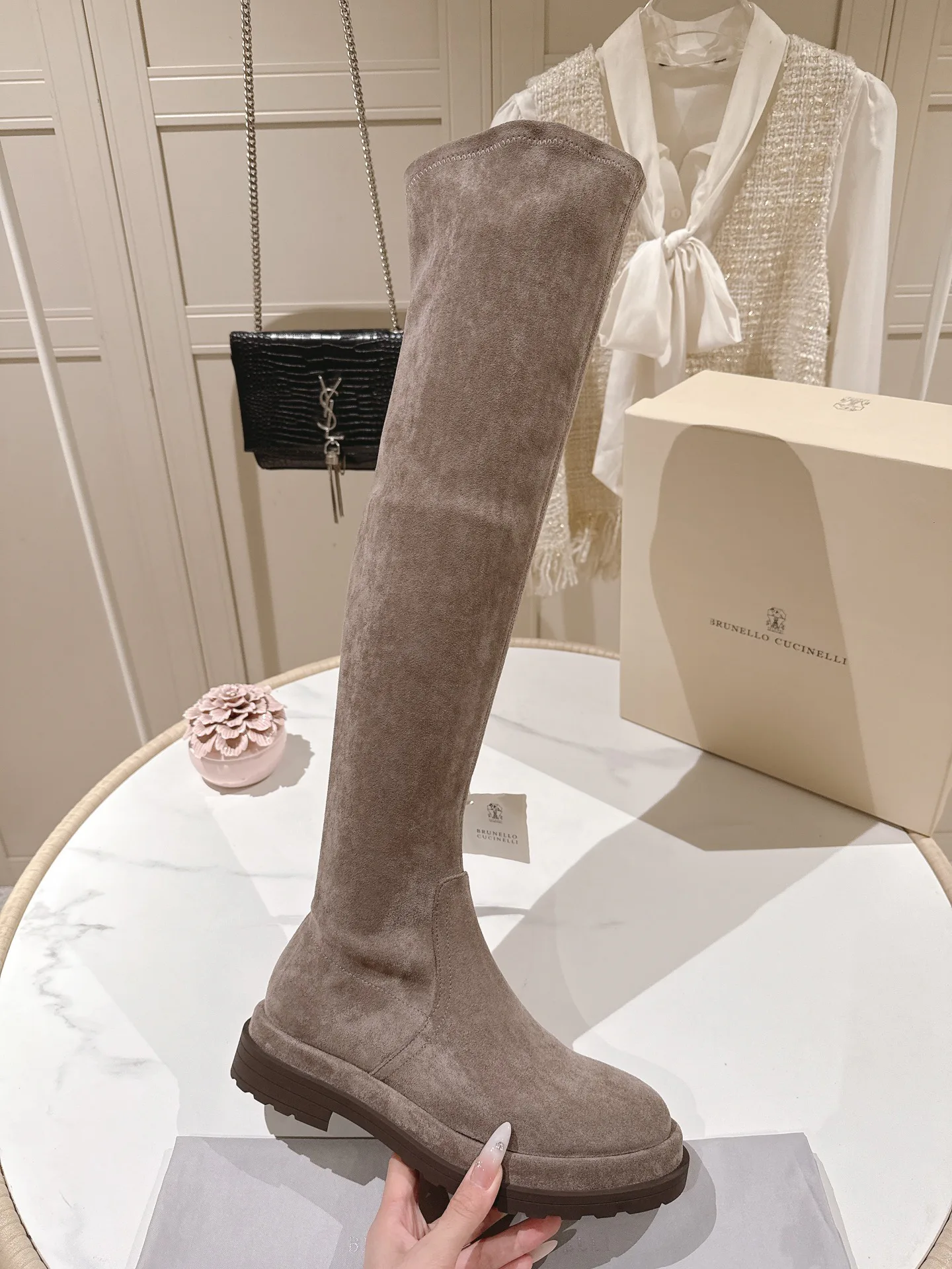 Сапоги Женские Brunello Cucinelli 18217314