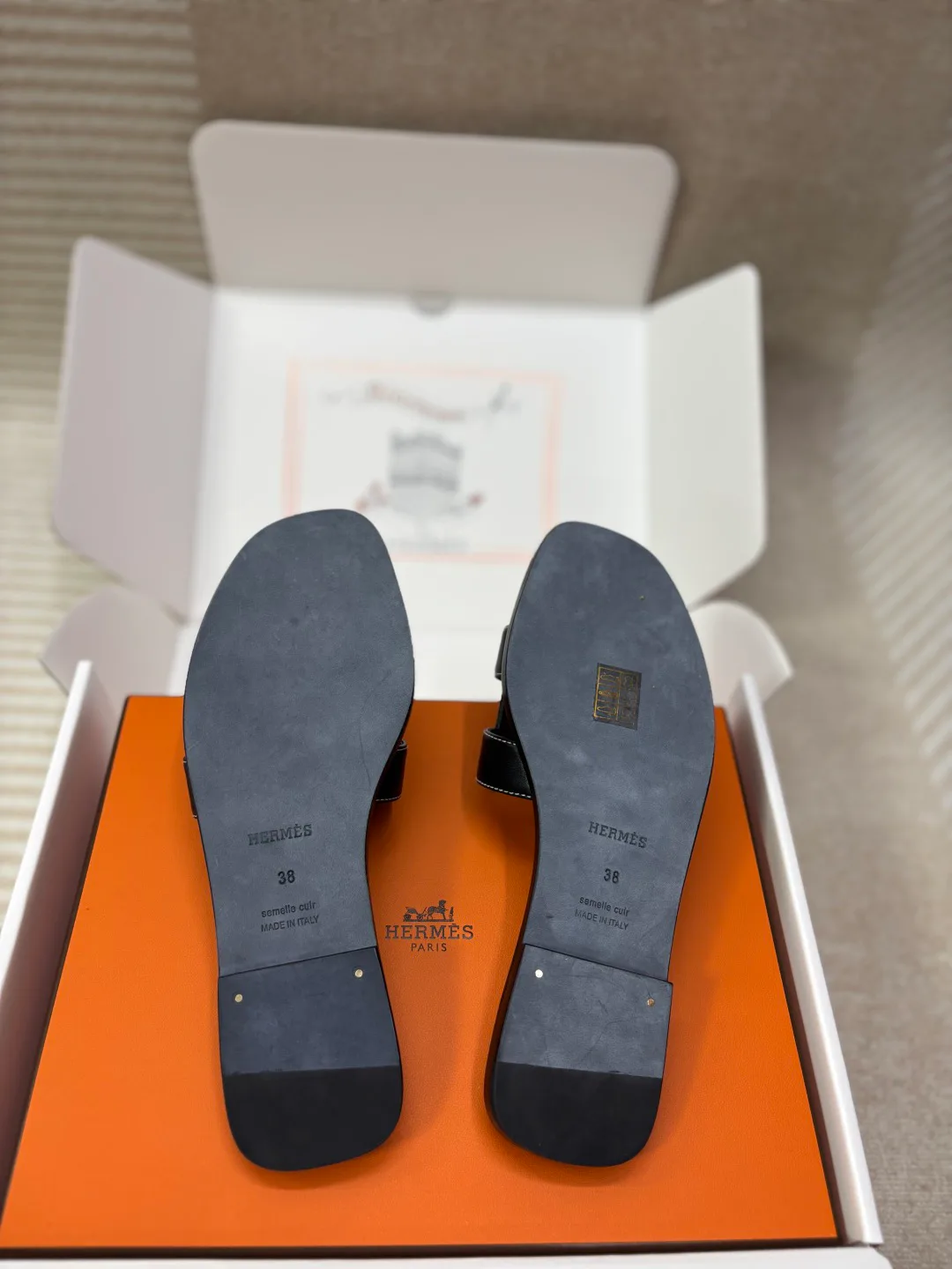 Шлепанцы Женские Hermes 14116391