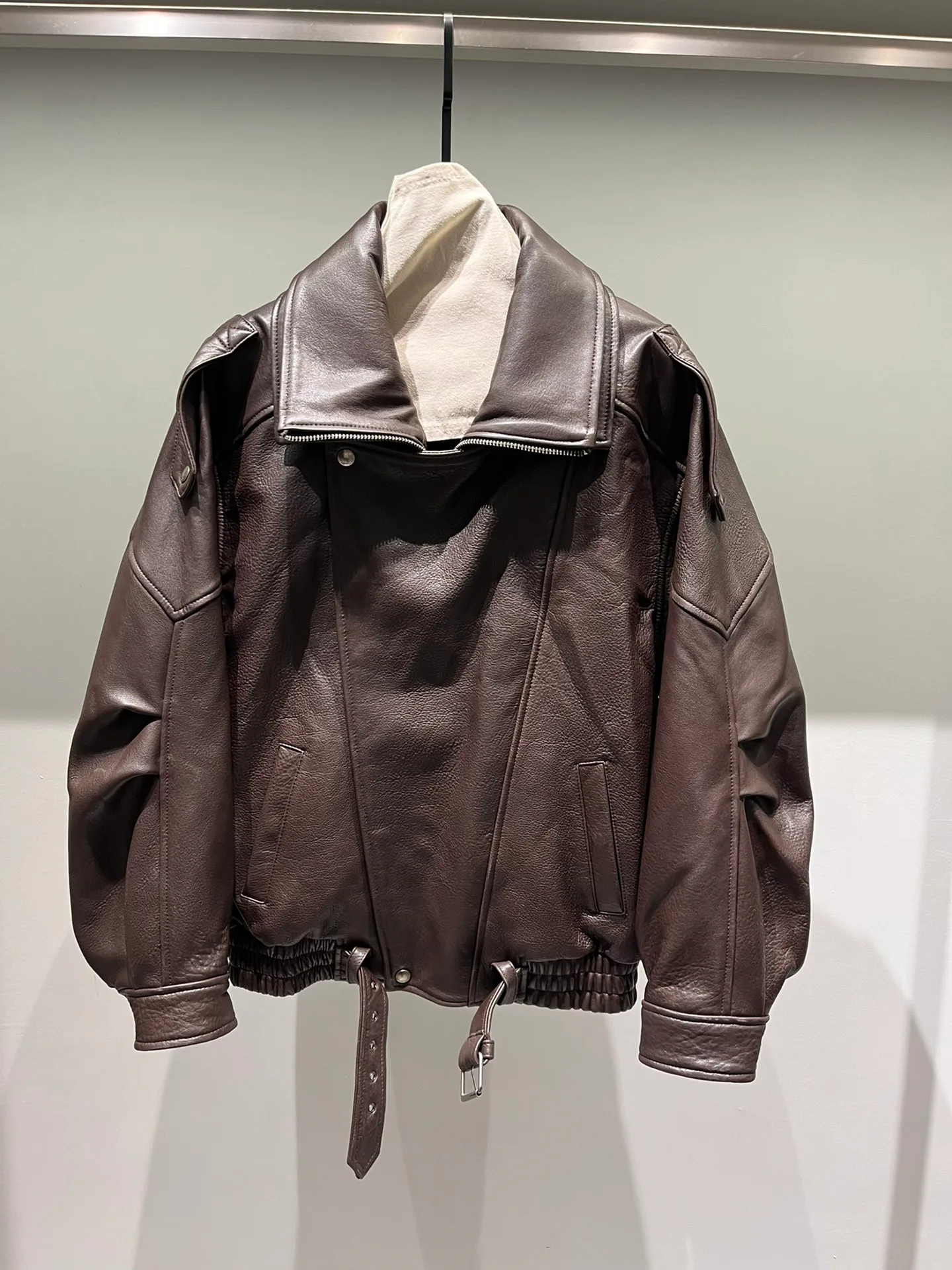 Кожаные Куртки И Дублёнки Мужские Saint Laurent 11485706