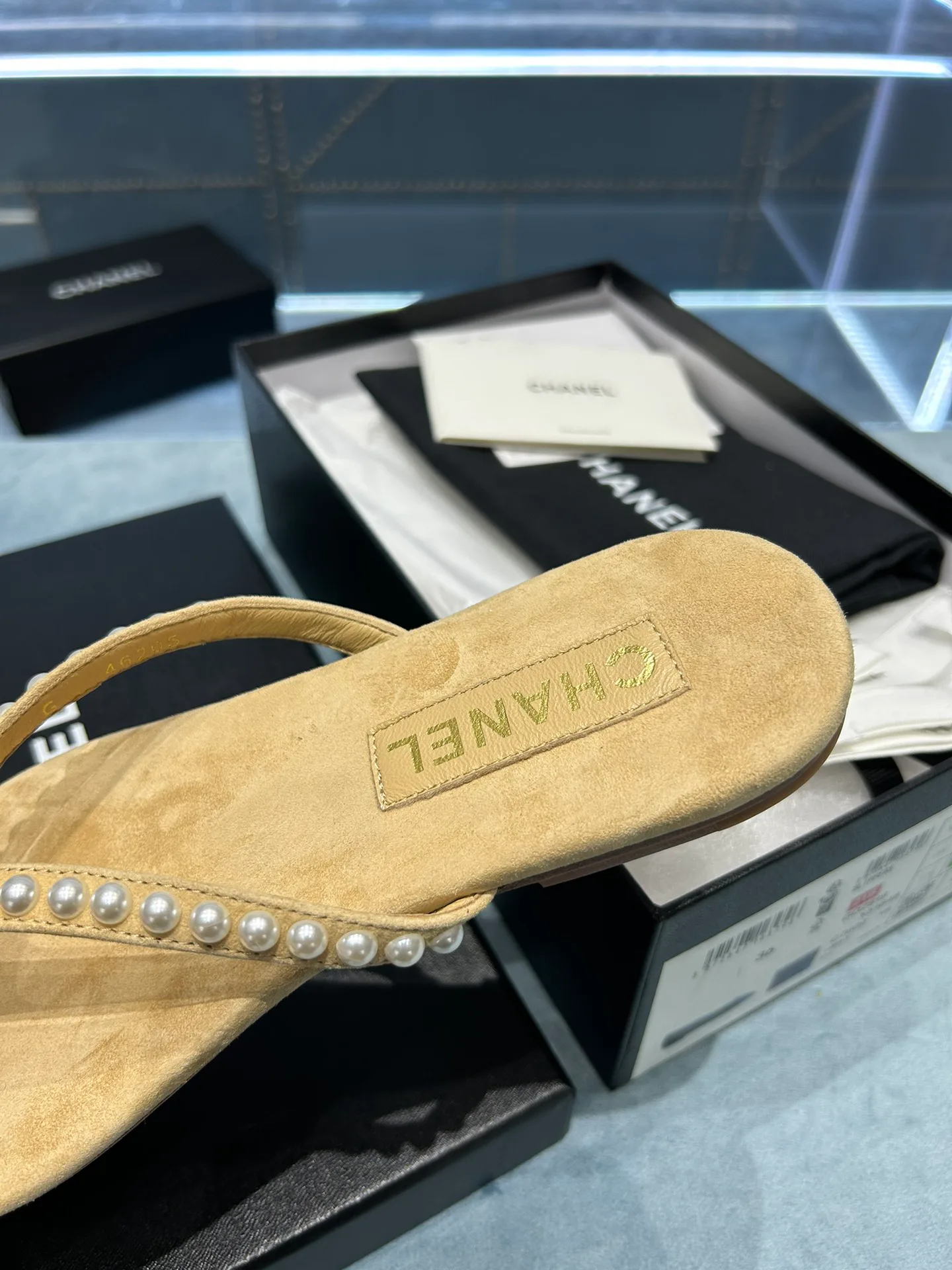 Шлепанцы Женские Chanel 18955