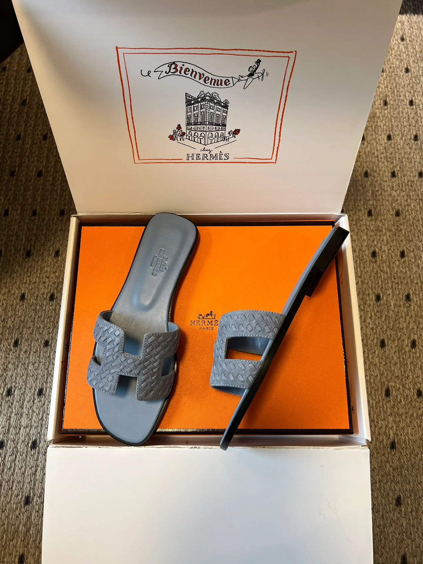 Шлепанцы Женские Hermes 10209544