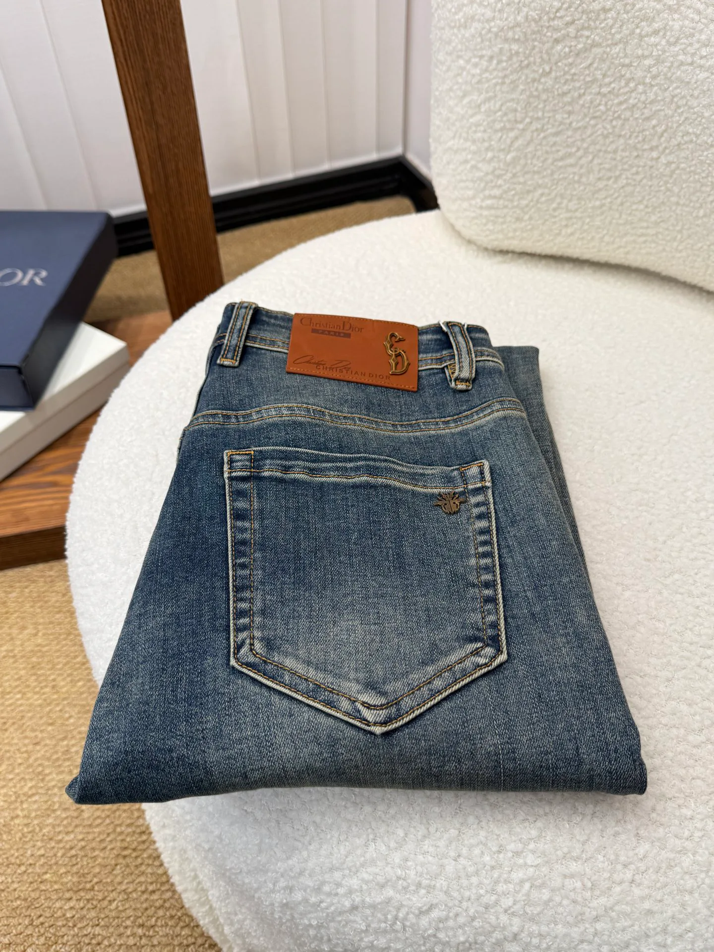 Джинсы Мужские Christian Dior 17940196