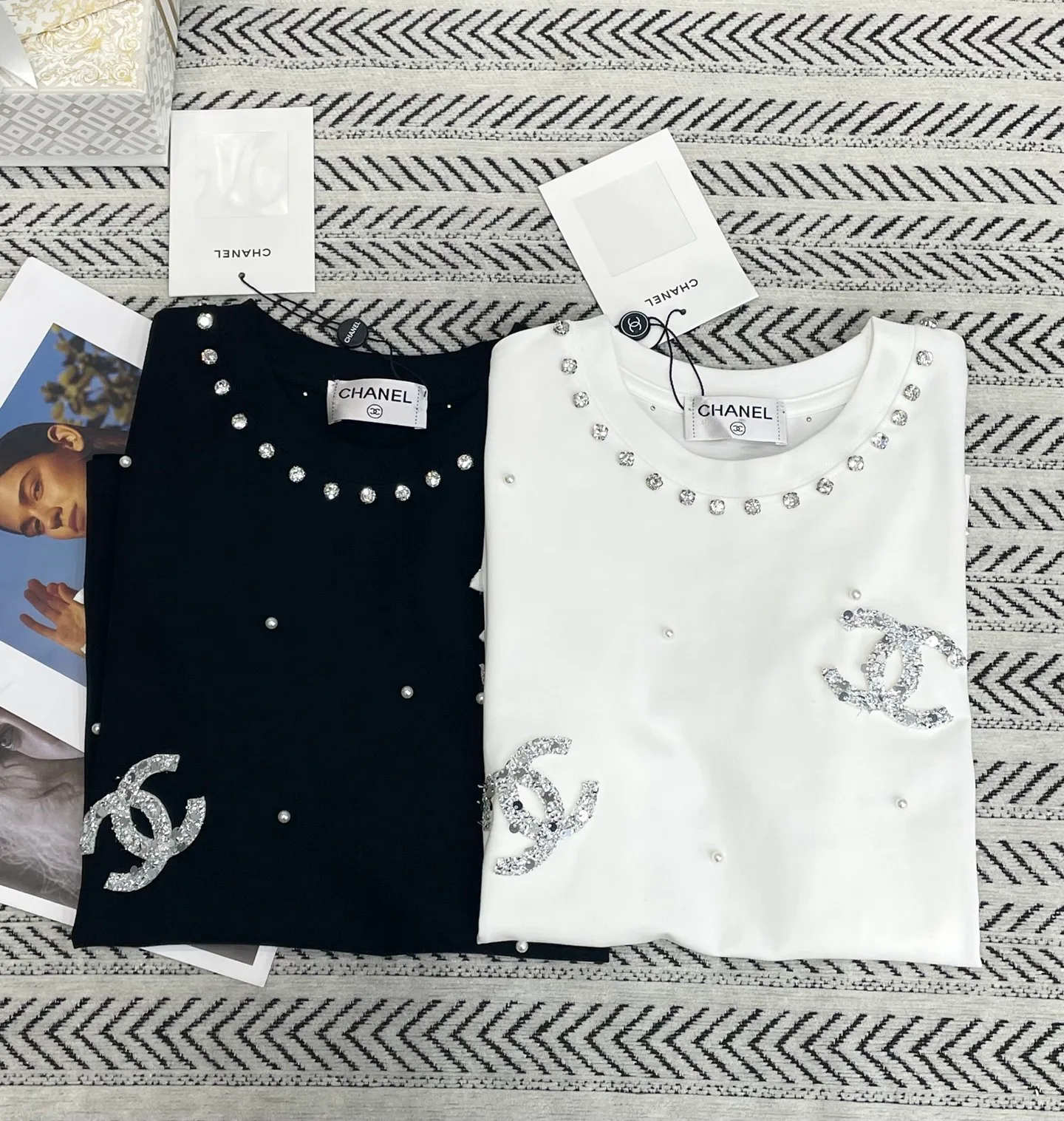 Футболки Женские Chanel 11639711