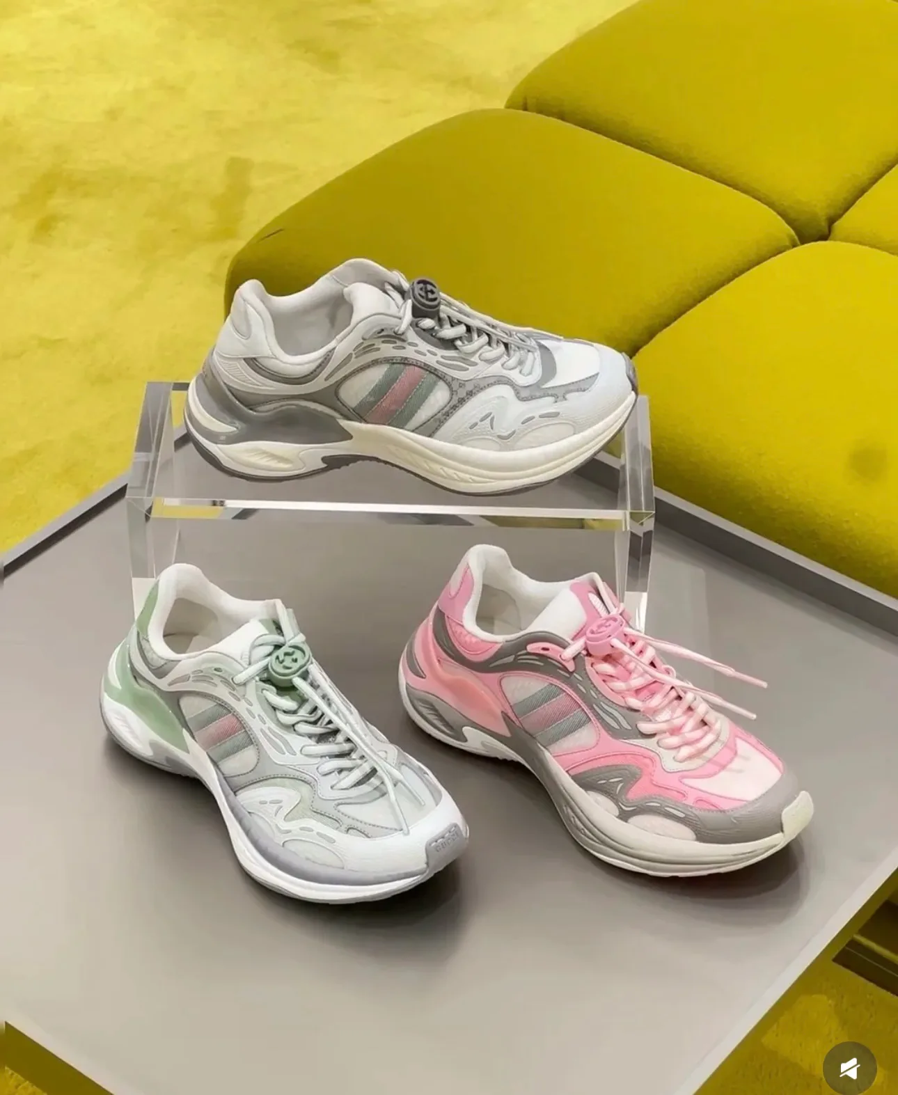 Кроссовки Женские Gucci 4321368