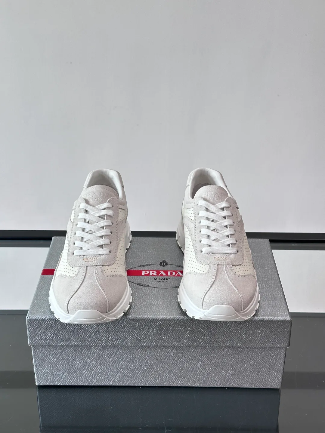 Кроссовки Мужские Prada 674543