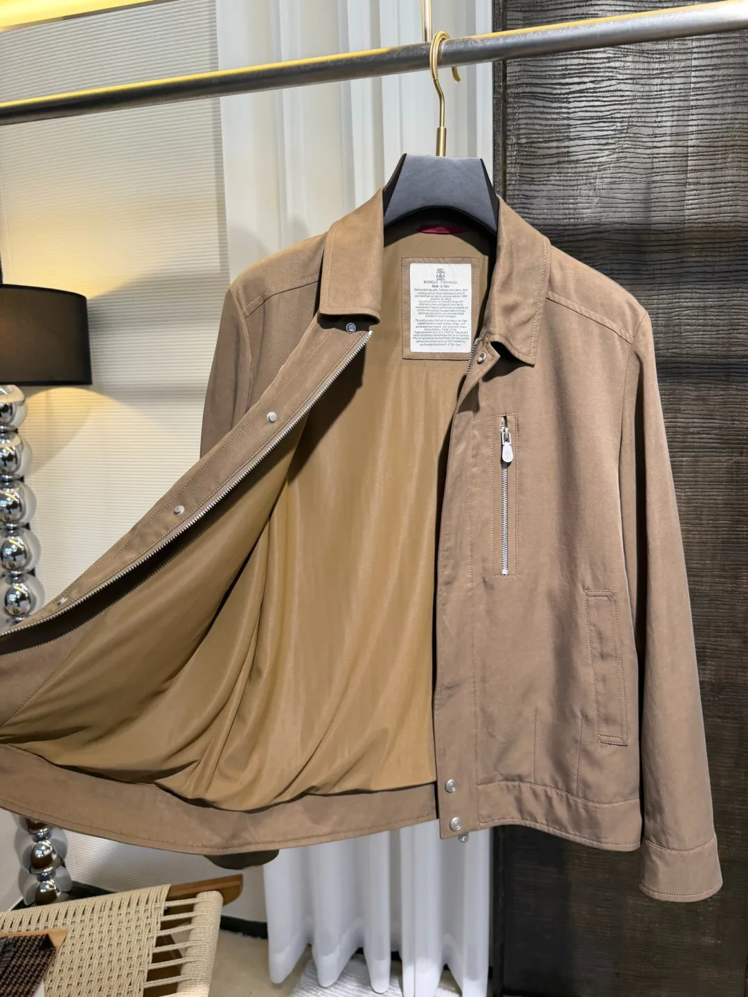 Куртки И Пуховики Мужские Brunello Cucinelli 11441417