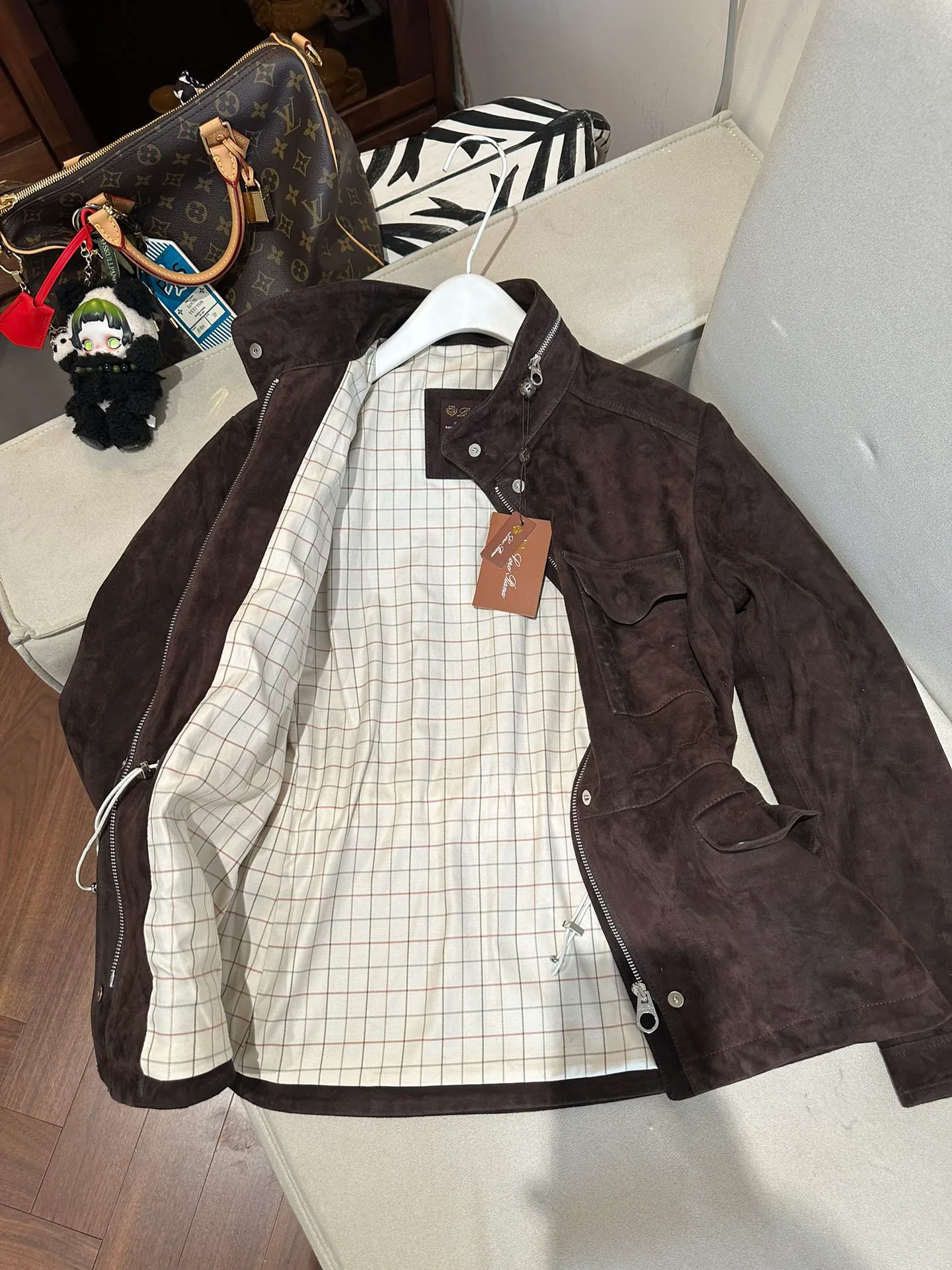 Кожаные Куртки И Дублёнки Женские Loro Piana 11679792