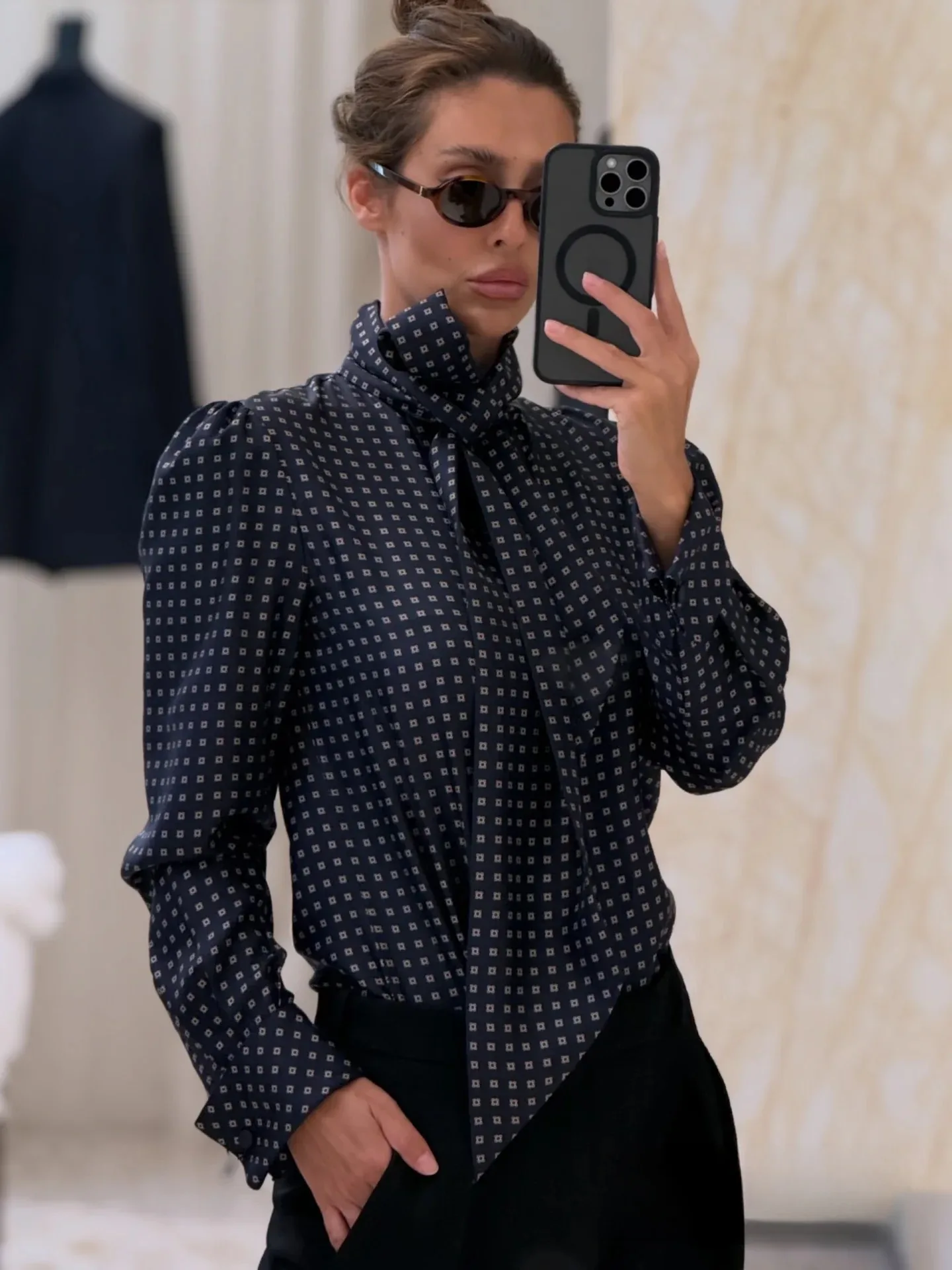 Рубашки Женские Saint Laurent 17998398