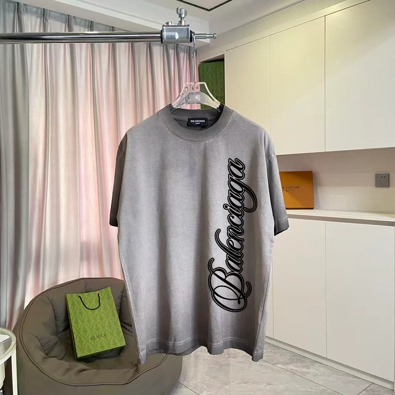 Футболки Мужские Balenciaga 4034676