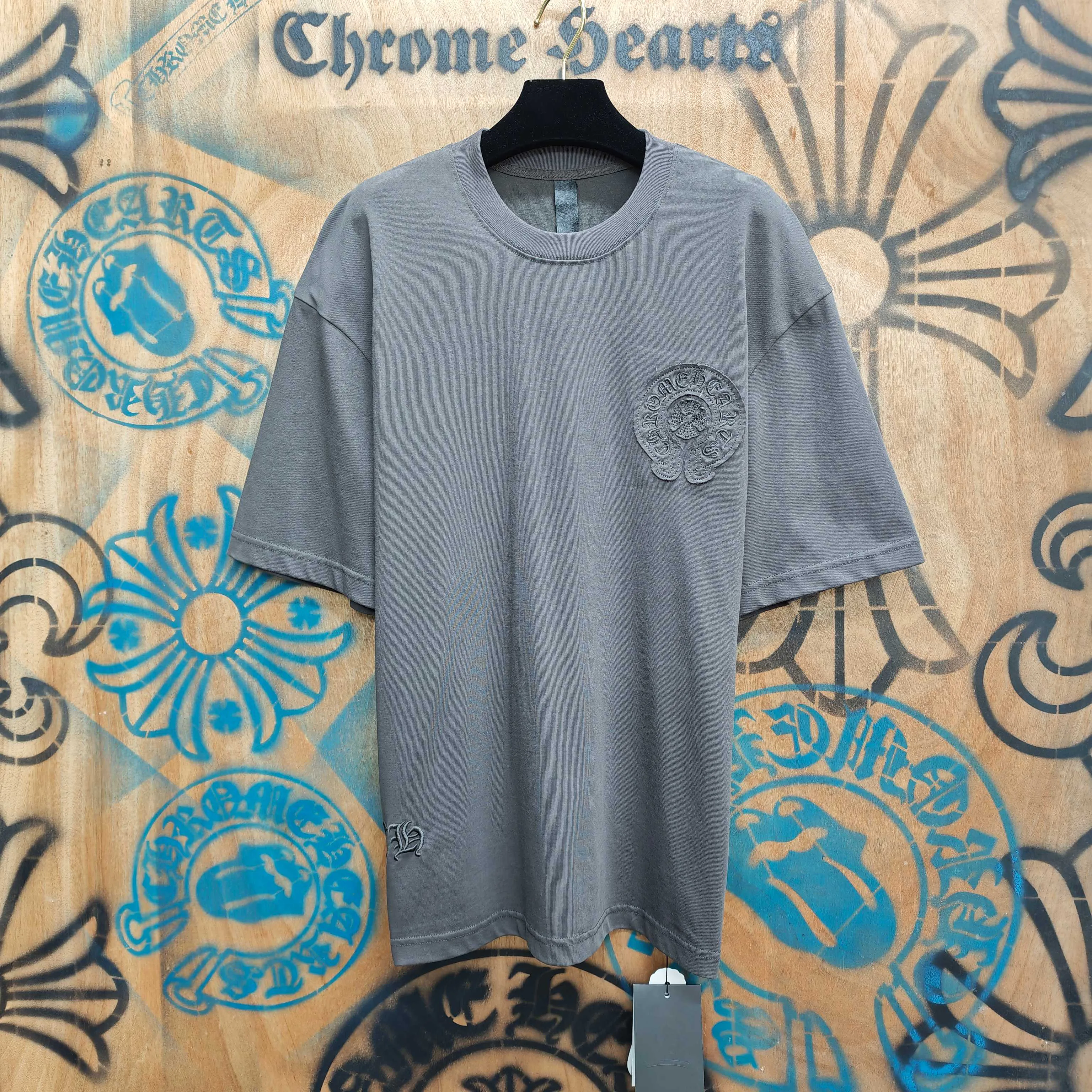 Лонгсливы Мужские Chrome Hearts 12315841