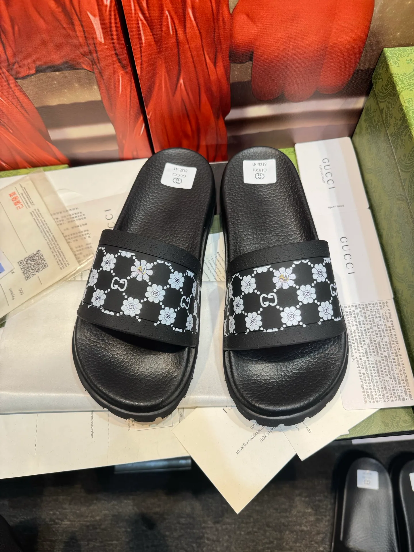 Шлепанцы Женские Gucci 10313901