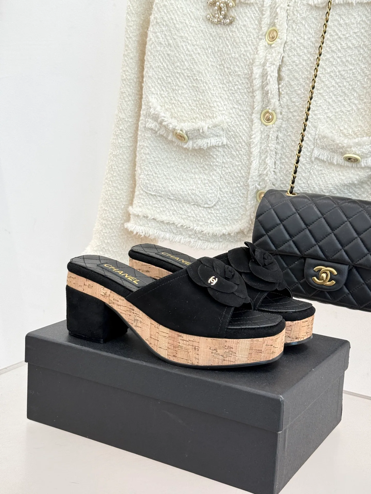 Босоножки Женские Chanel 1025244