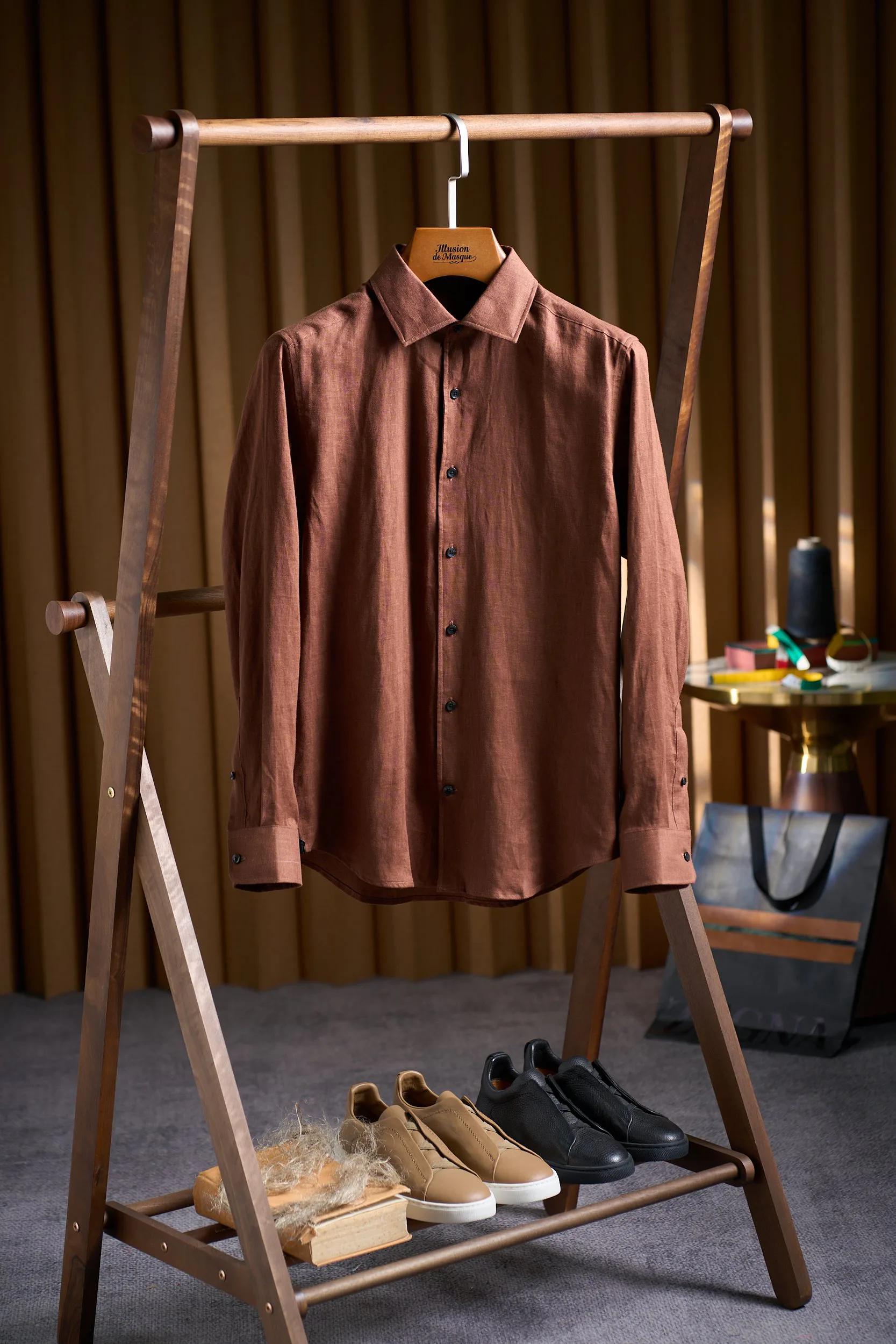 Рубашки Мужские Zegna 11667473