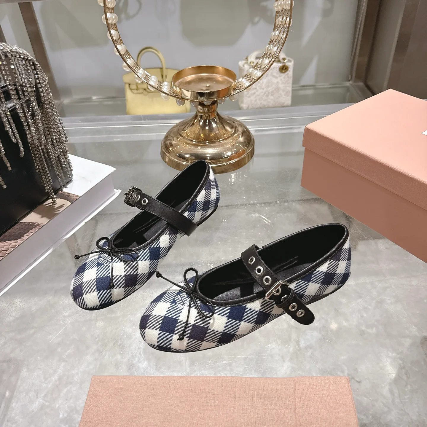 Балетки Женские Miu Miu 819509