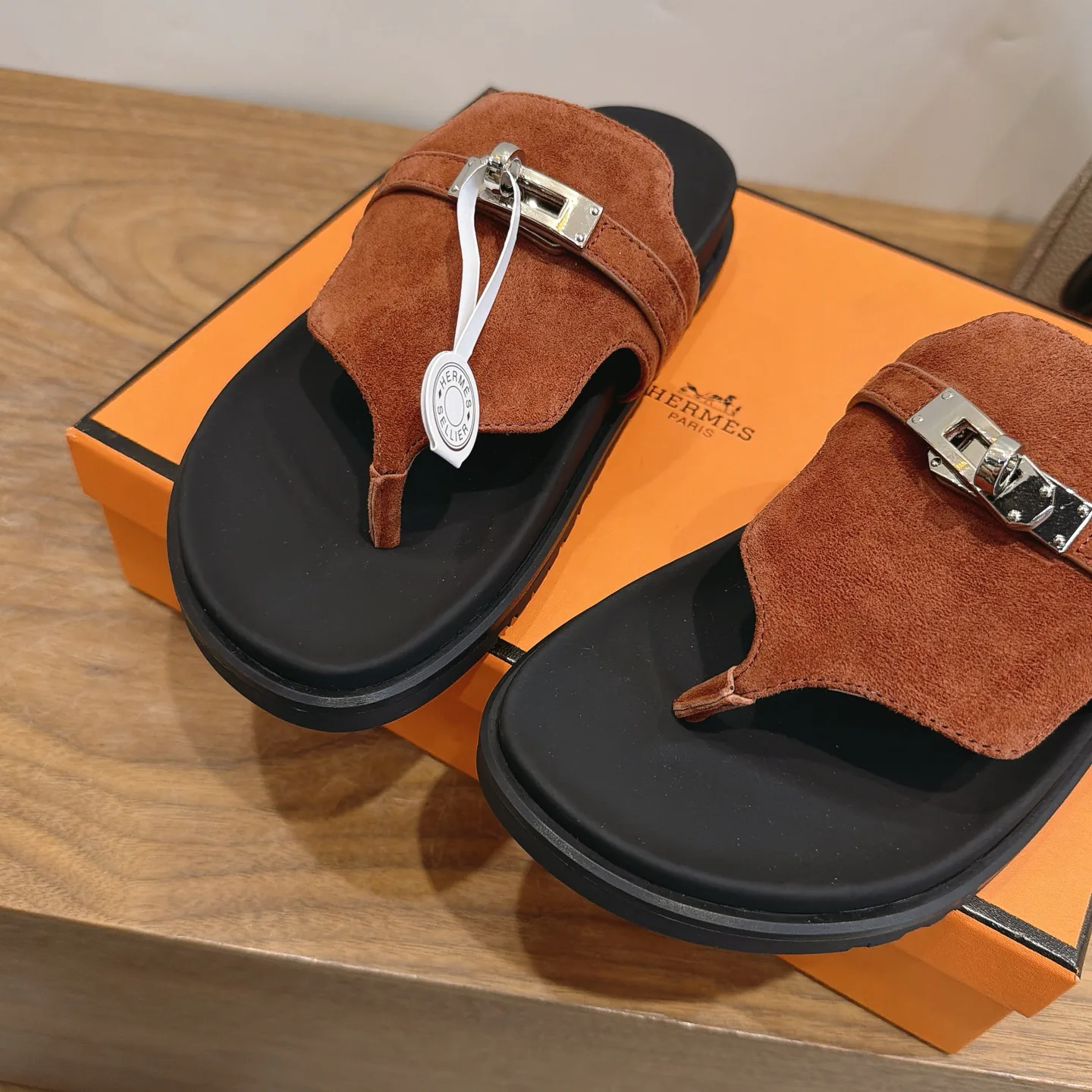 Шлепанцы Женские Hermes 17014853