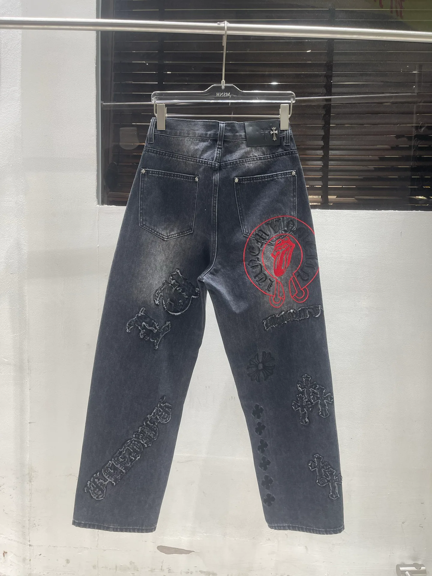 Джинсы Мужские Chrome Hearts 928674