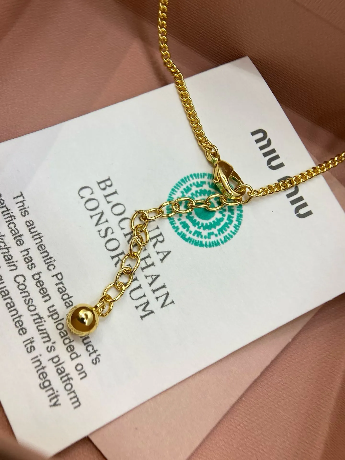 Бижутерия Miu Miu 1302345