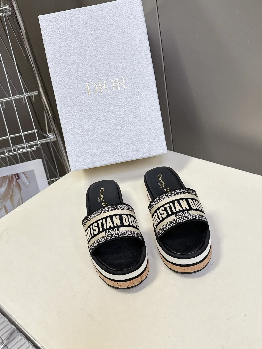 Шлепанцы Женские Christian Dior 4525656
