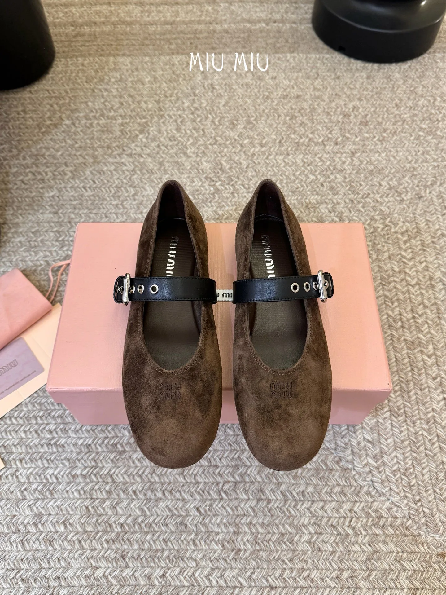 Балетки Женские Miu Miu 11593375