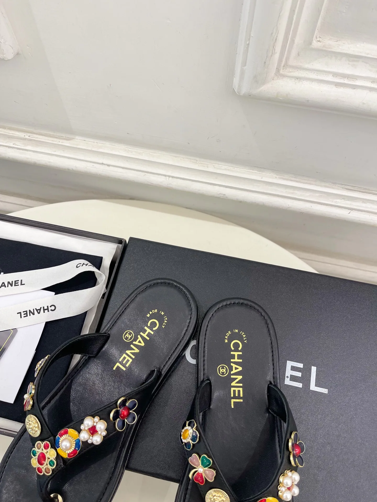 Шлепанцы Женские Chanel 4515853