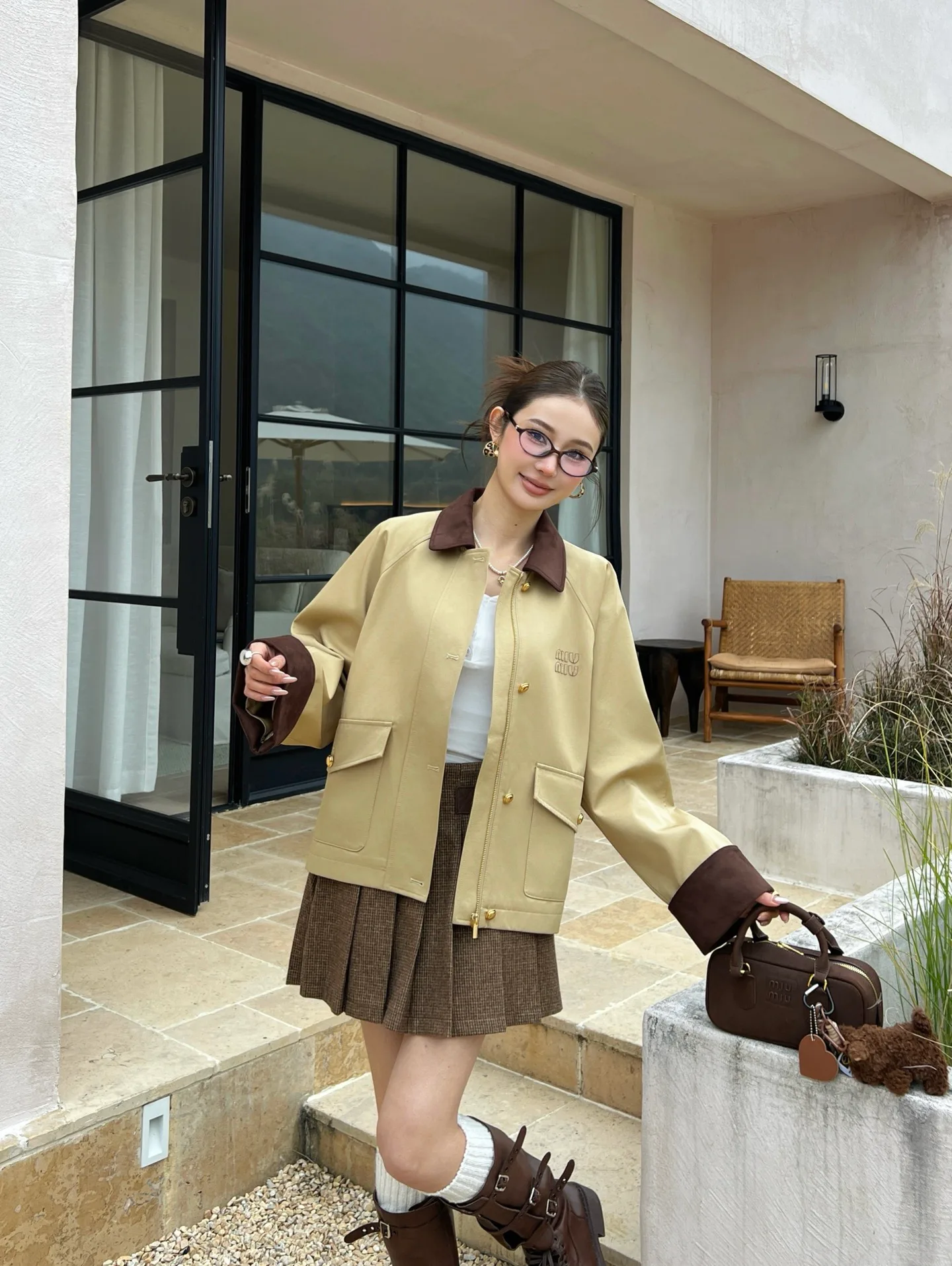 Куртки И Пуховики Женские Miu Miu 10777575