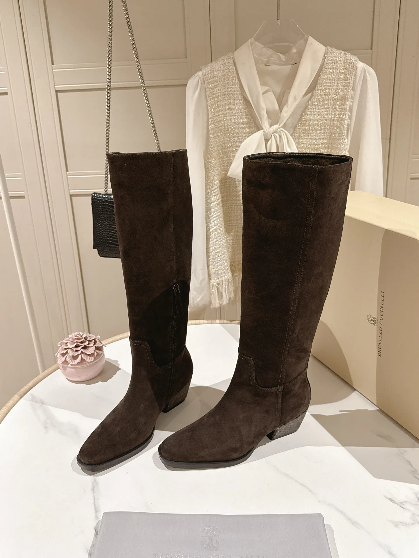 Сапоги Женские Brunello Cucinelli 18269575