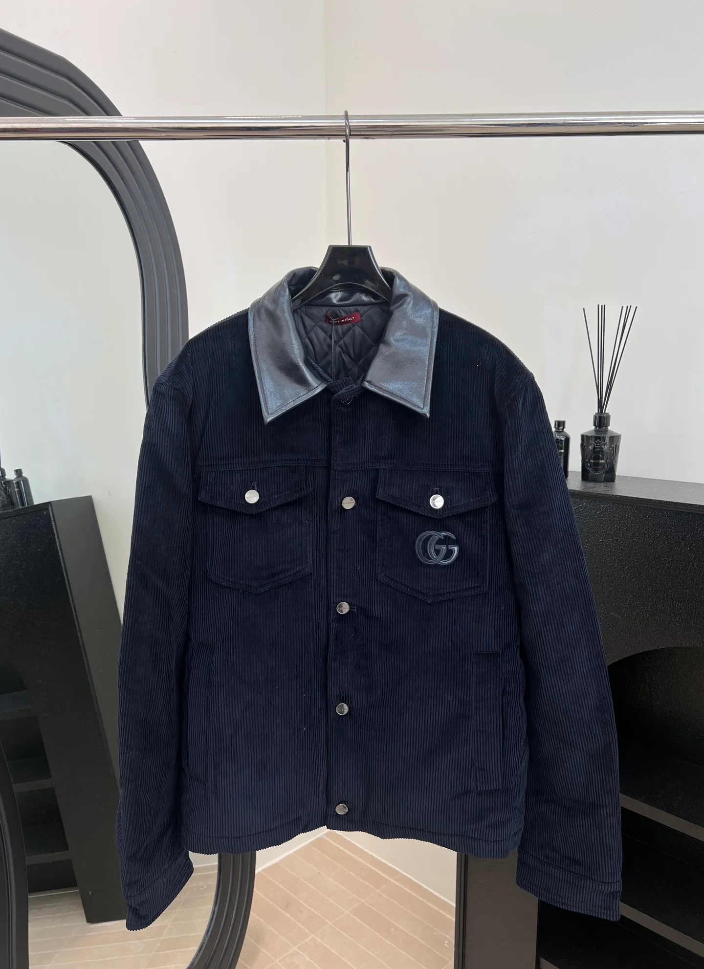 Кожаные Куртки И Дублёнки Мужские Gucci 920340