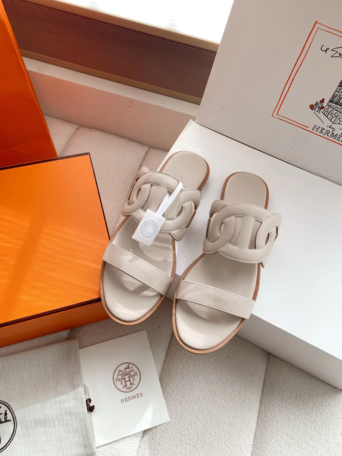 Шлепанцы Женские Hermes 10461978