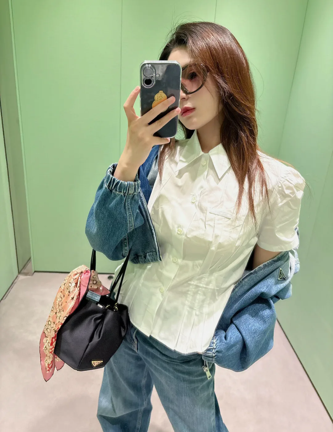 Рубашки Женские Prada 11384264