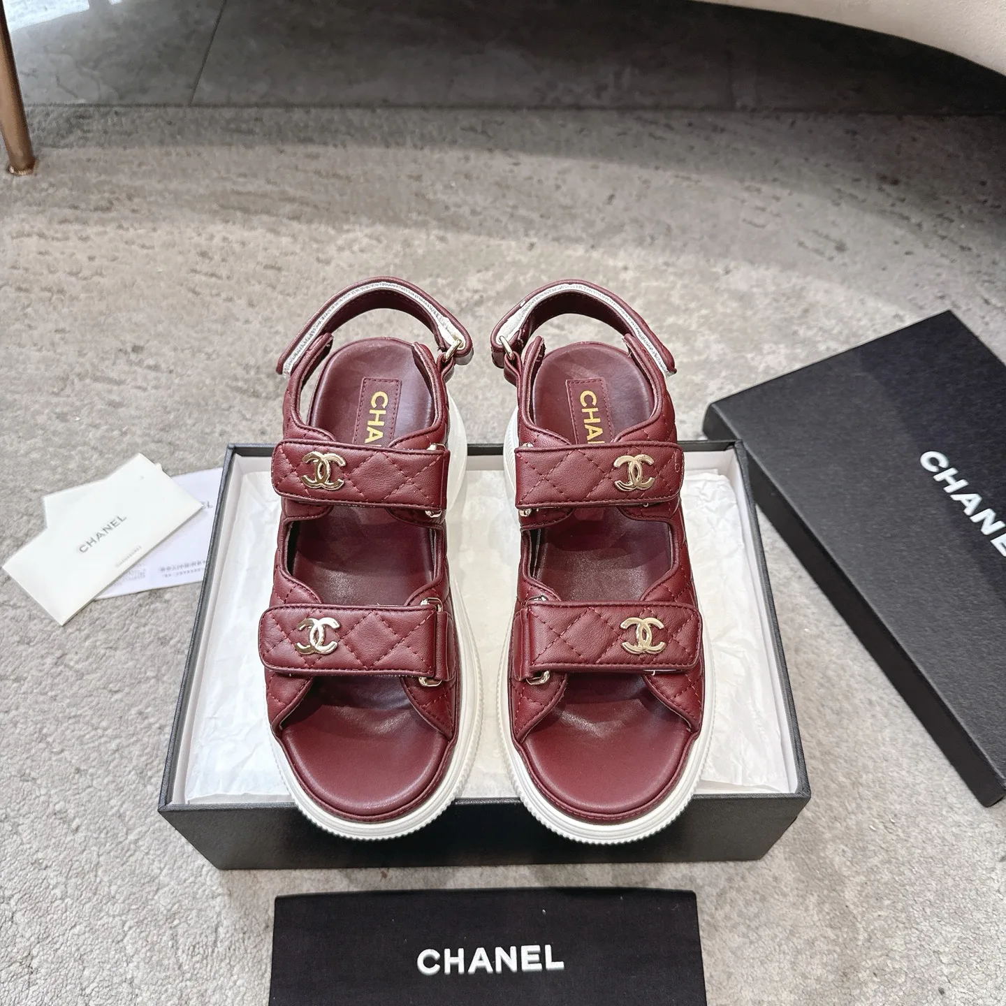 Босоножки Женские Chanel 17572323