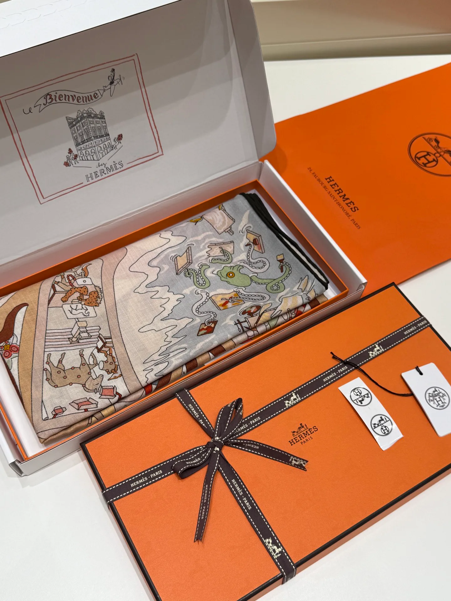 Шарфы Hermes 4723781