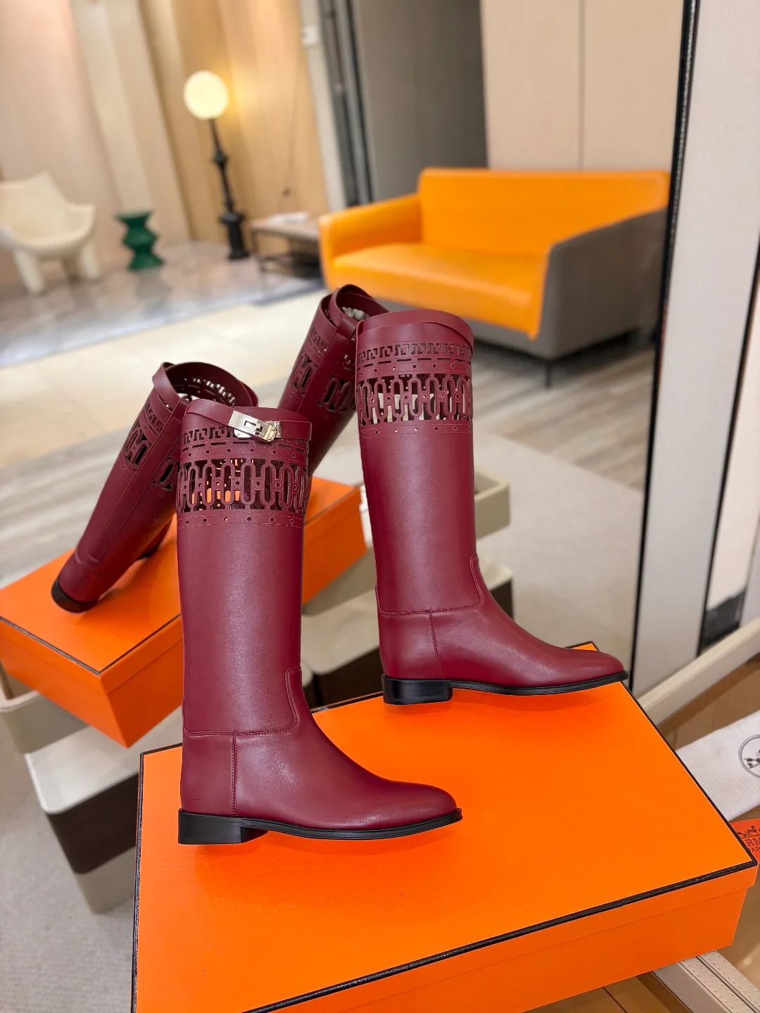 Сапоги Женские Hermes 18521307