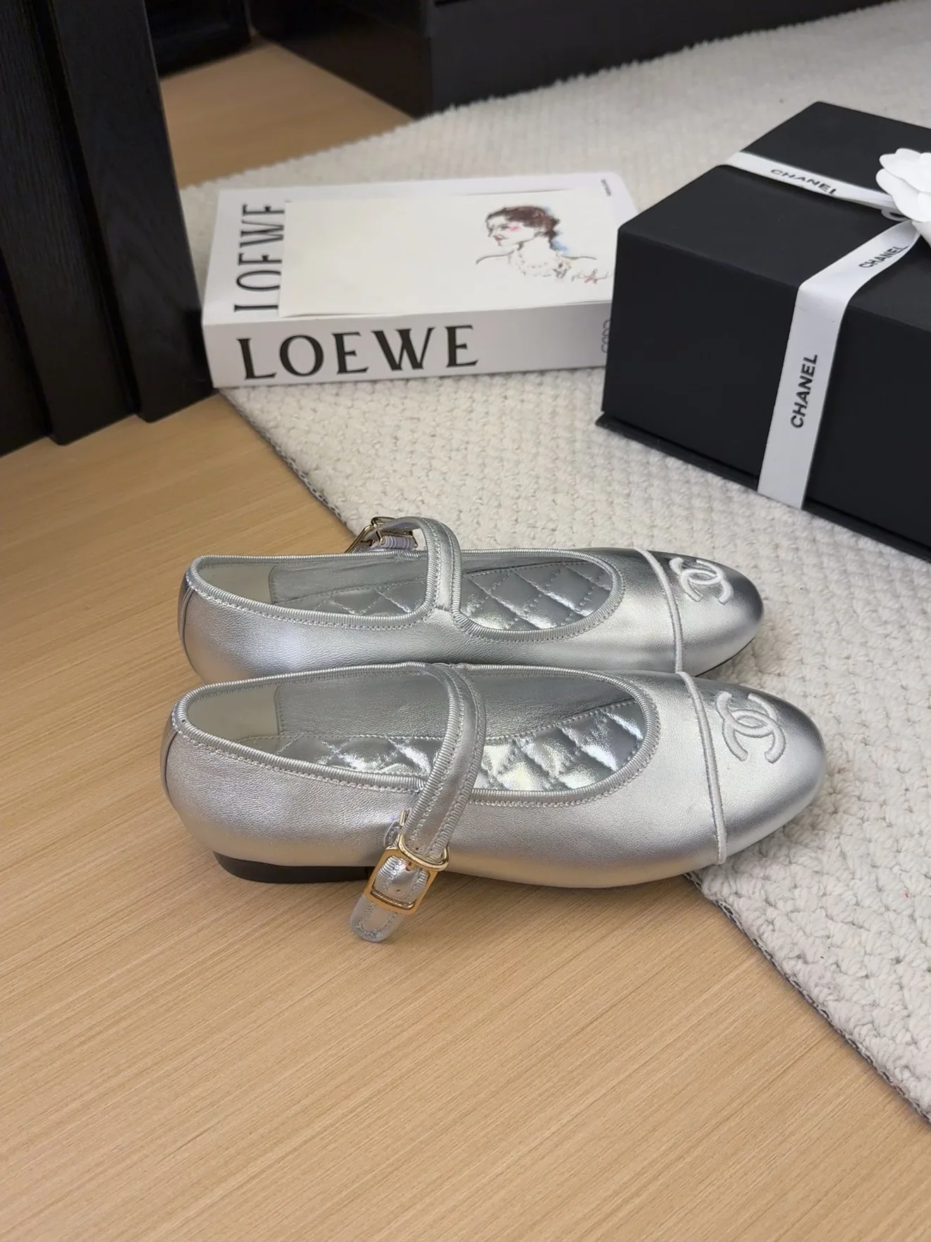 Балетки Женские Chanel 31167